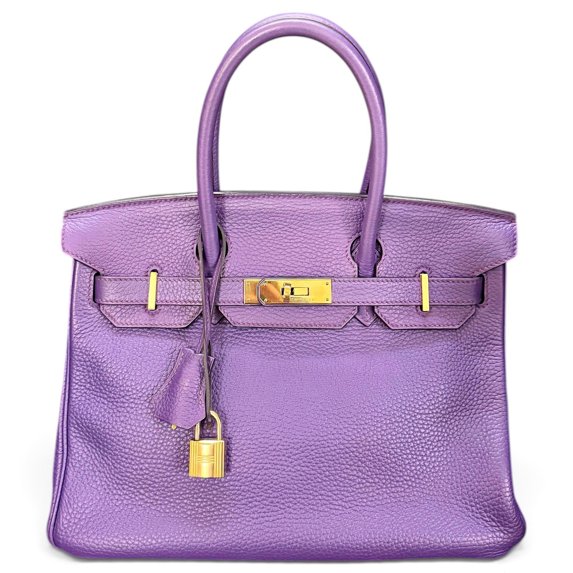 Birkin 30 leather handbag