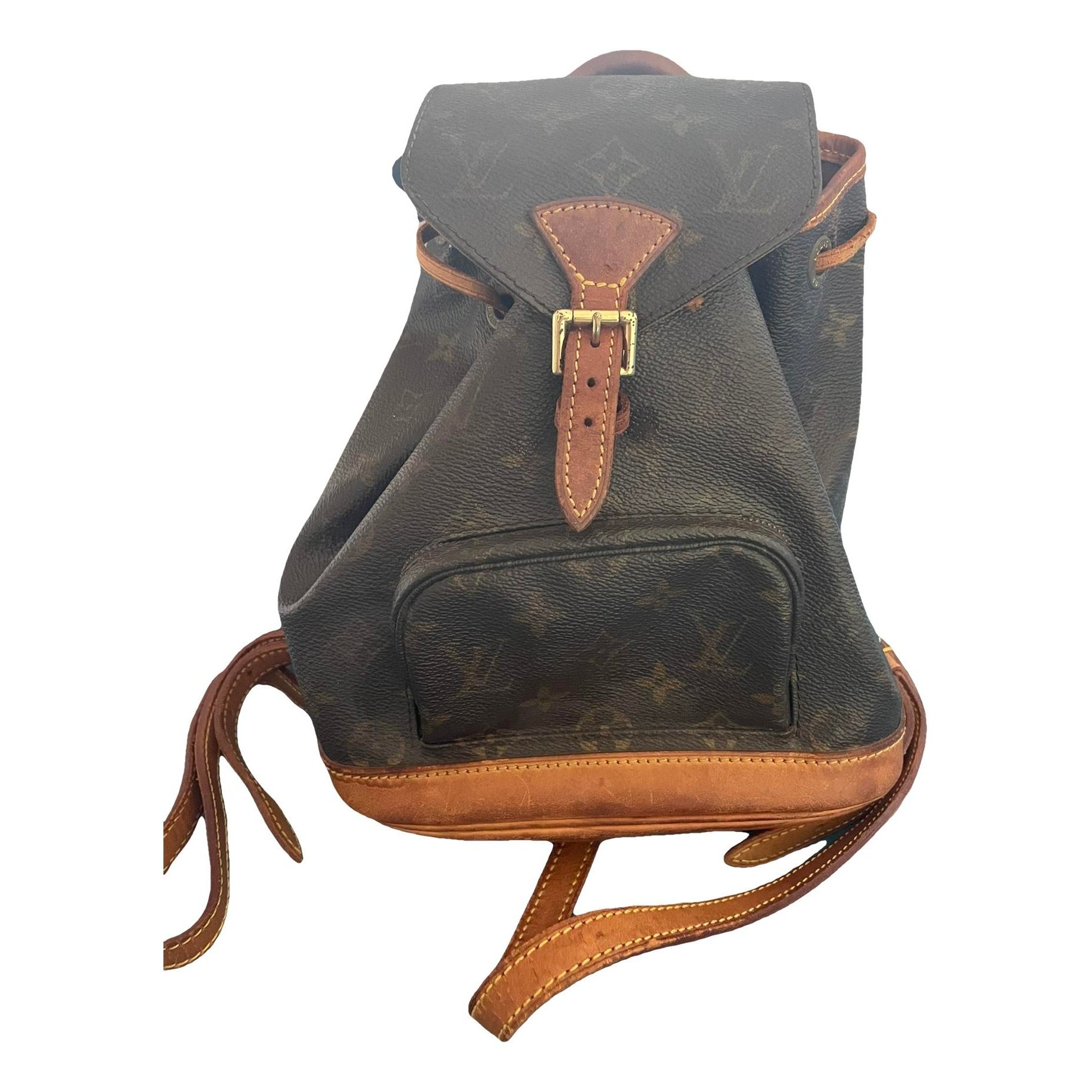 Montsouris Vintage cloth backpack