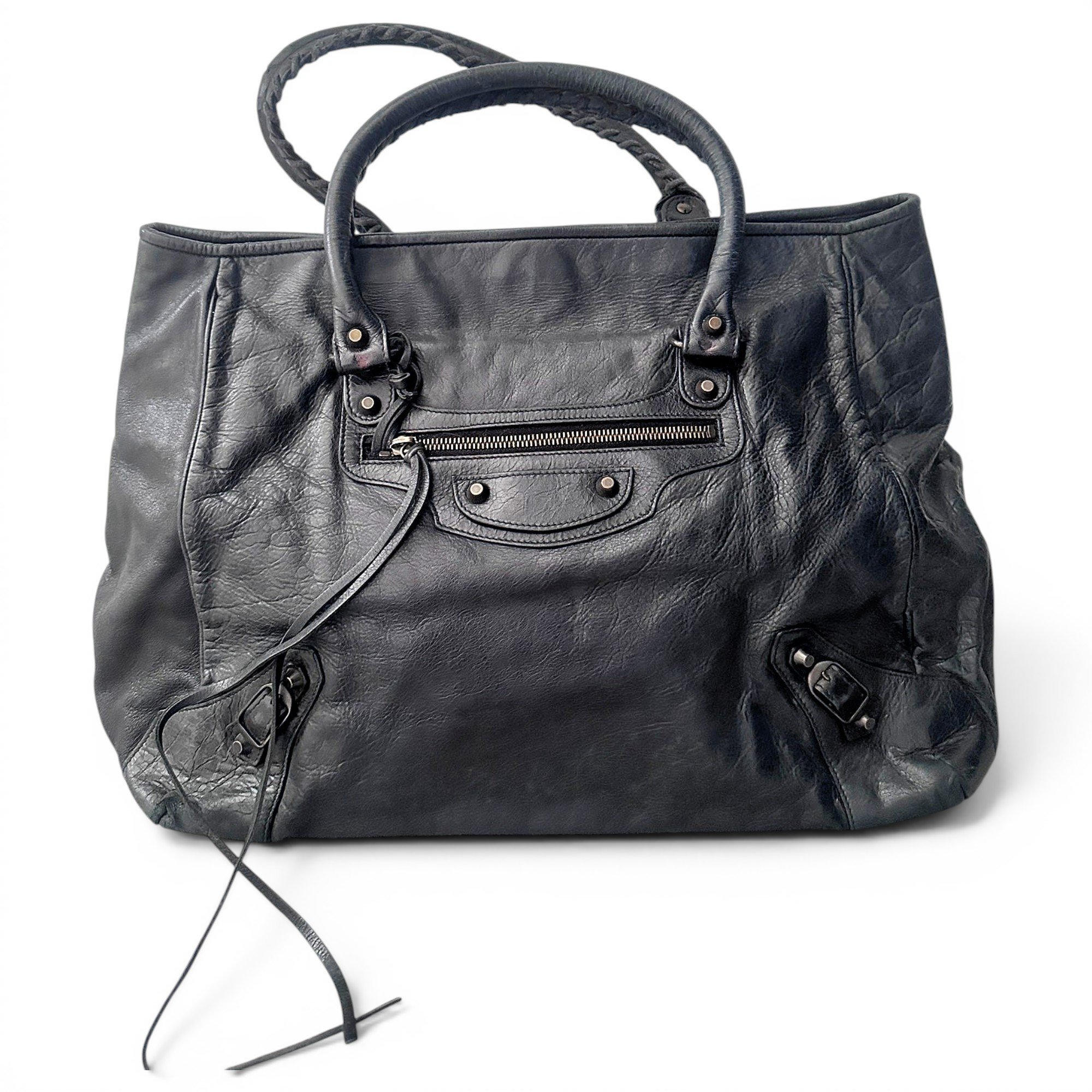 Balenciaga Vélo leather handbag