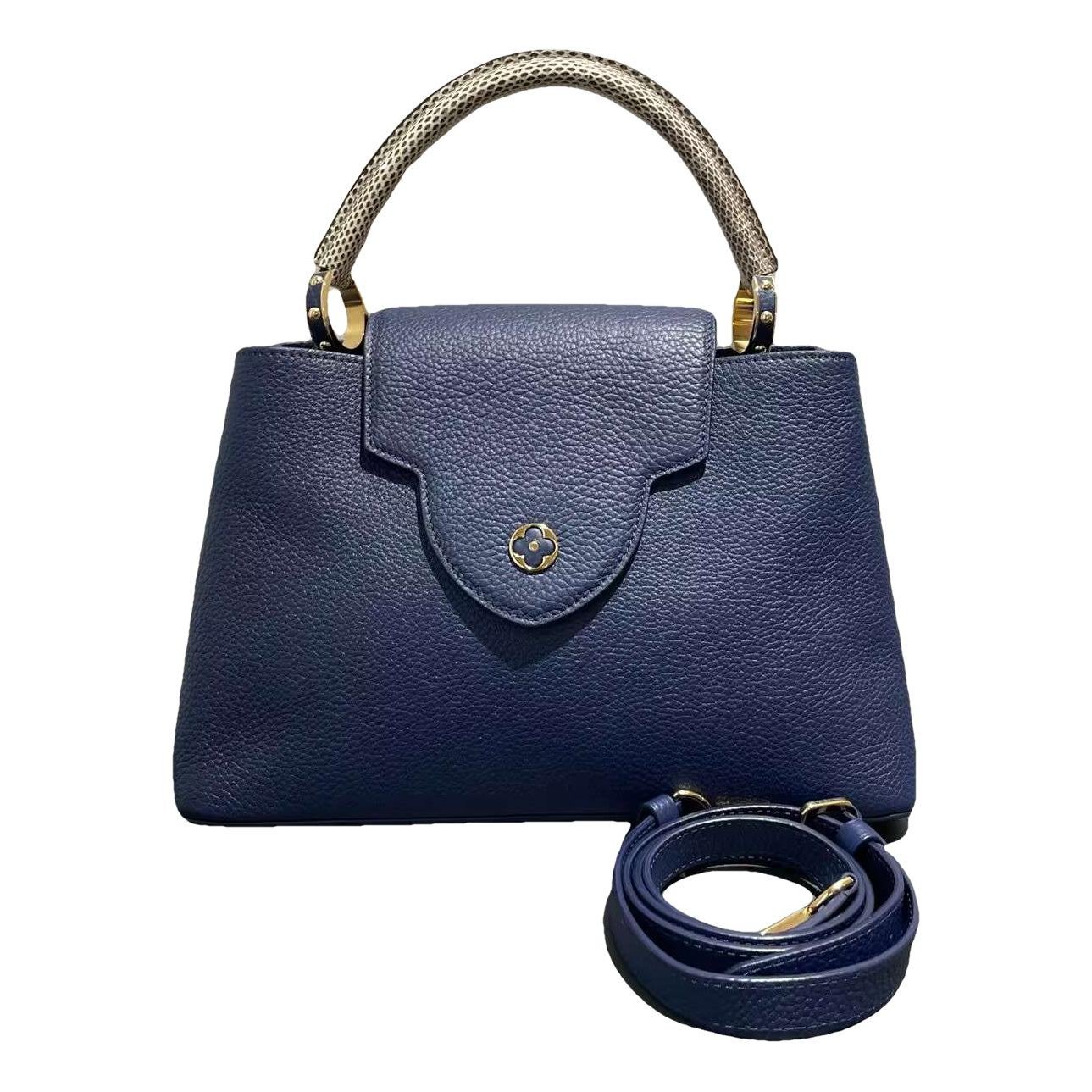 Capucines leather handbag