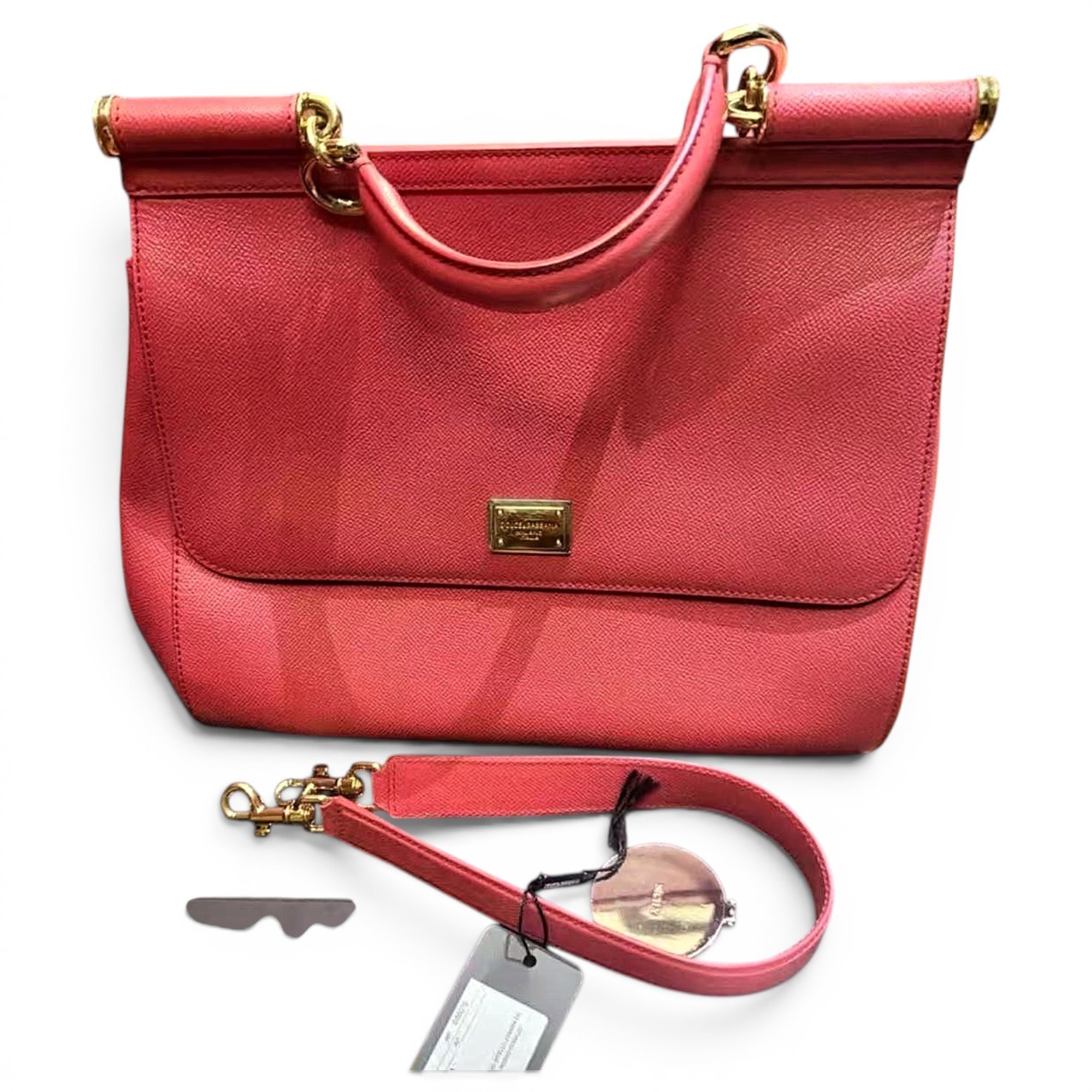 Dolce & Gabbana Sicily leather tote