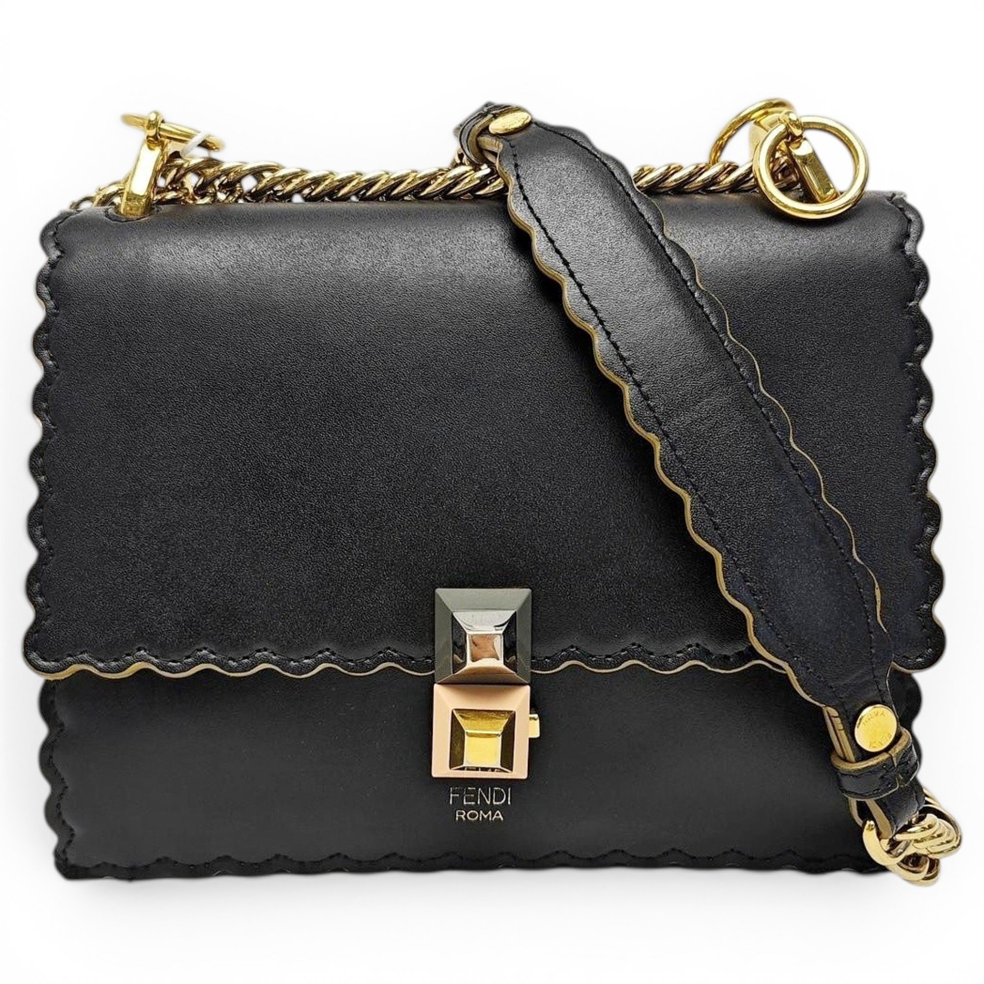 Kan I leather handbag