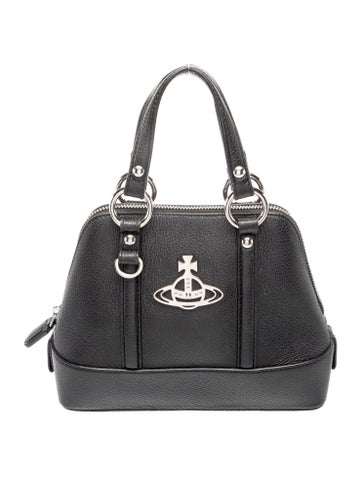 Vivienne Westwood Leather Top Handle Bag