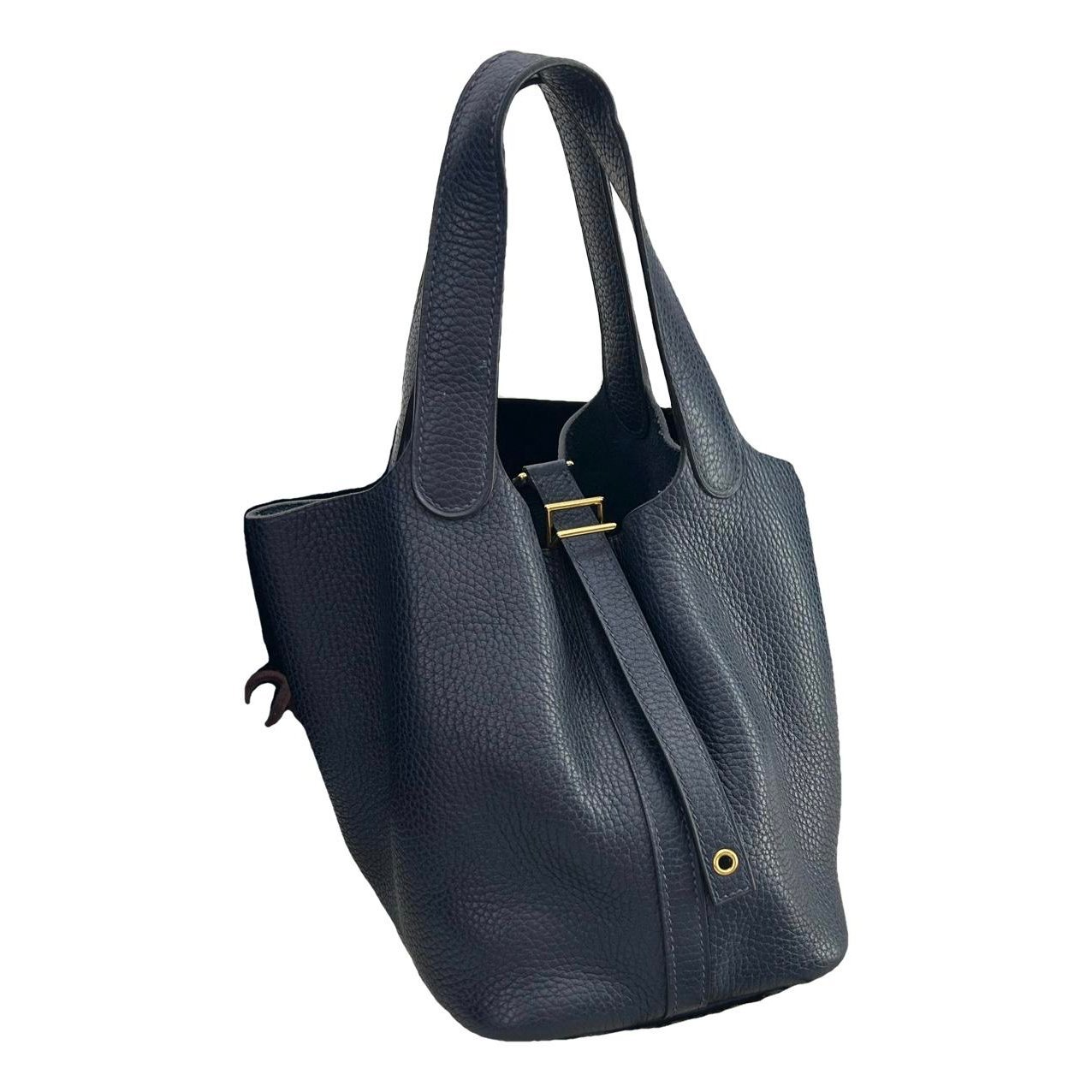 Picotin leather handbag