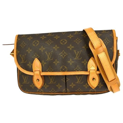 Gibeciere cloth handbag