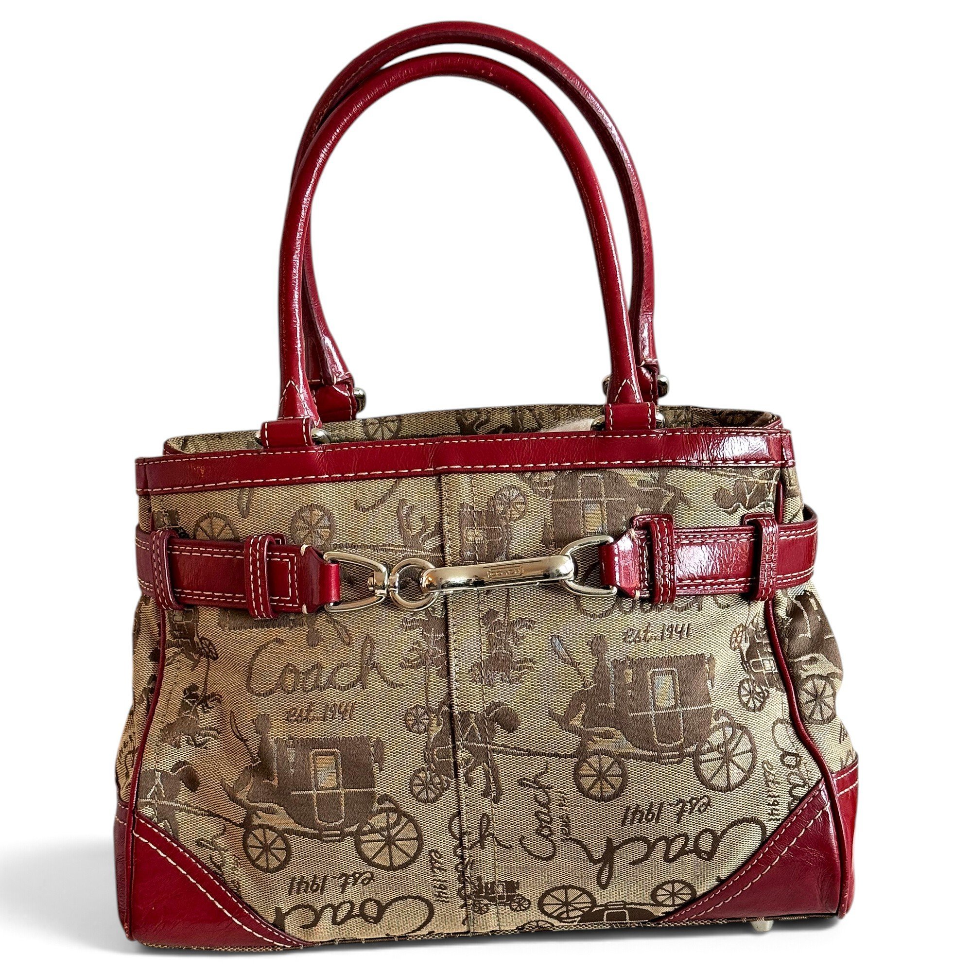 Madison cloth satchel
