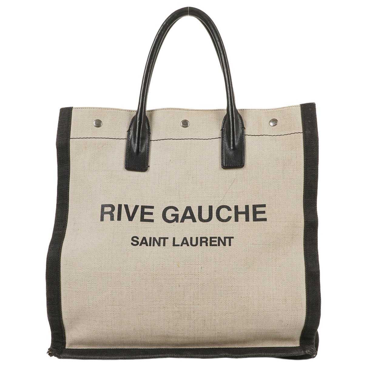 Rive Gauche linen handbag