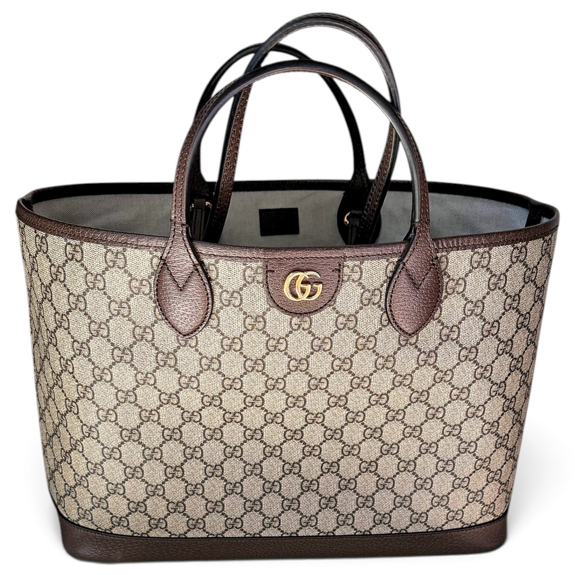 Ophidia Shopping leather tote