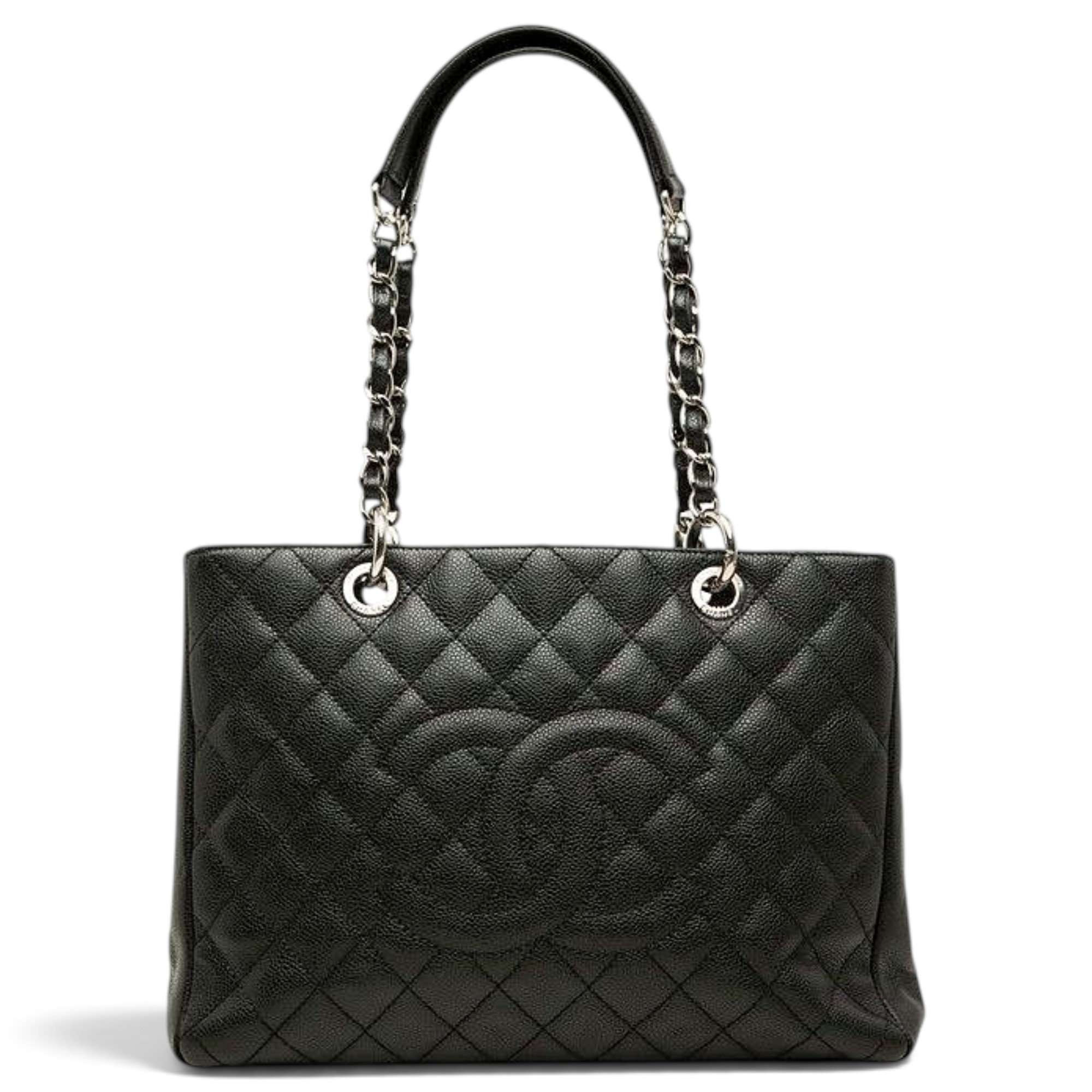 Grand shopping leather tote
