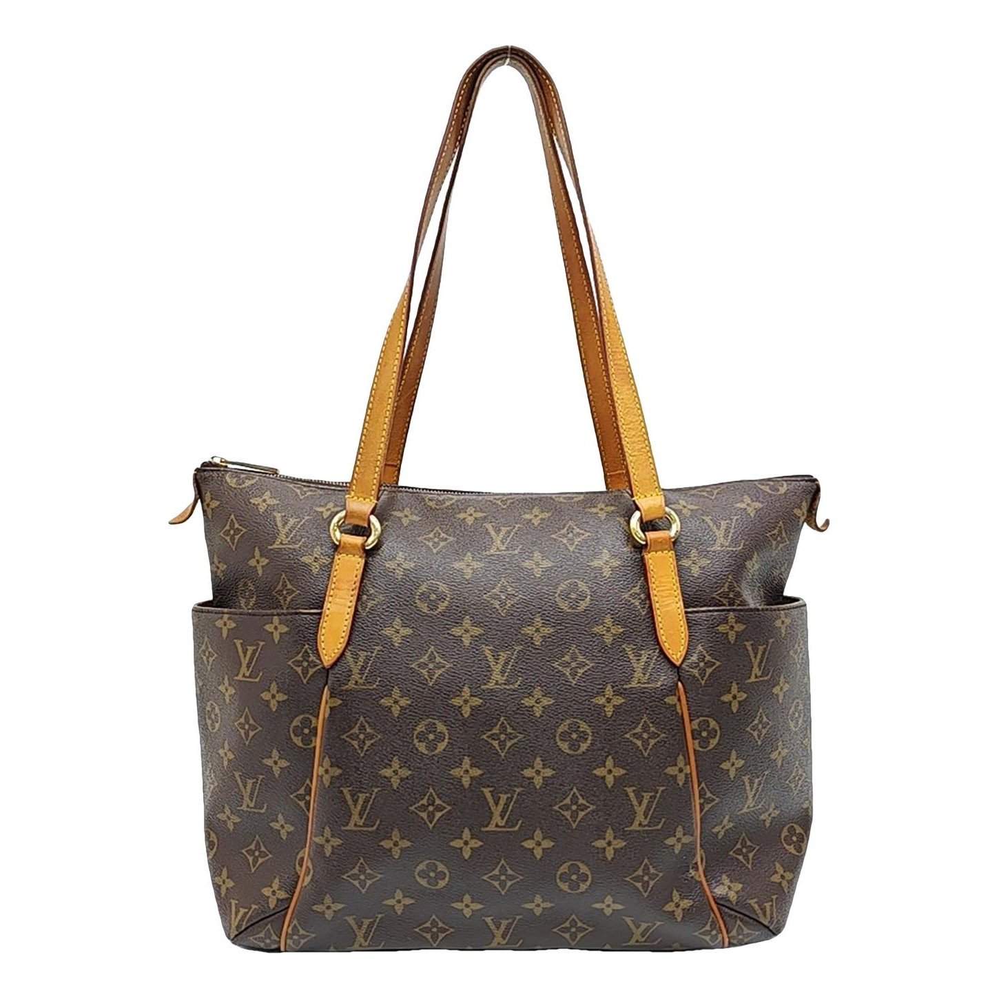 Totally leather handbag