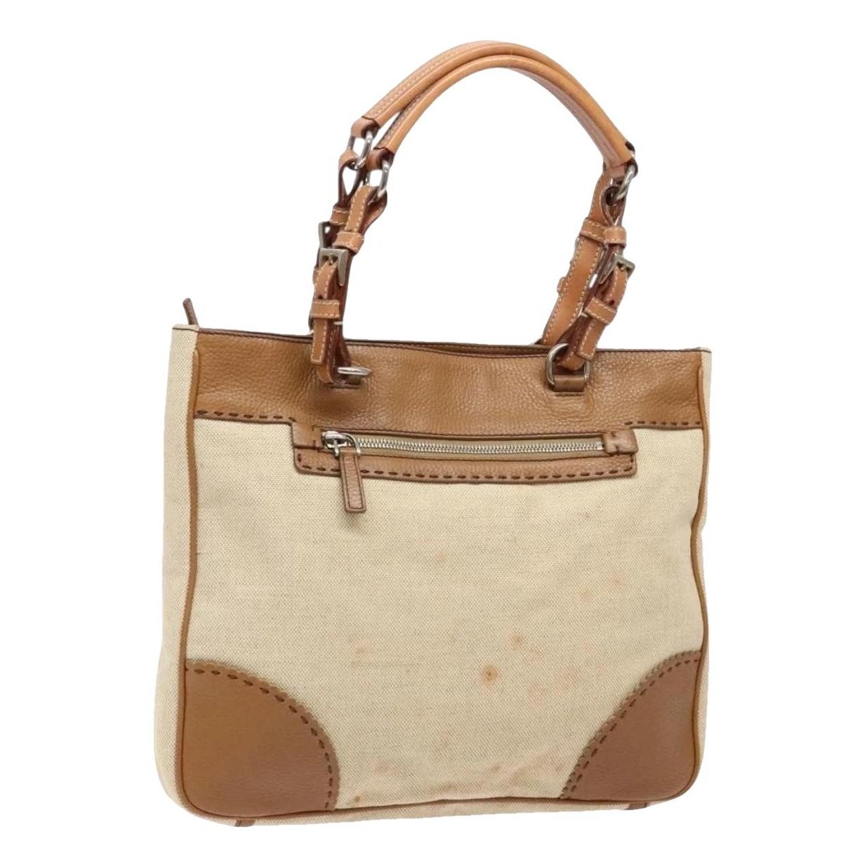 Leather tote