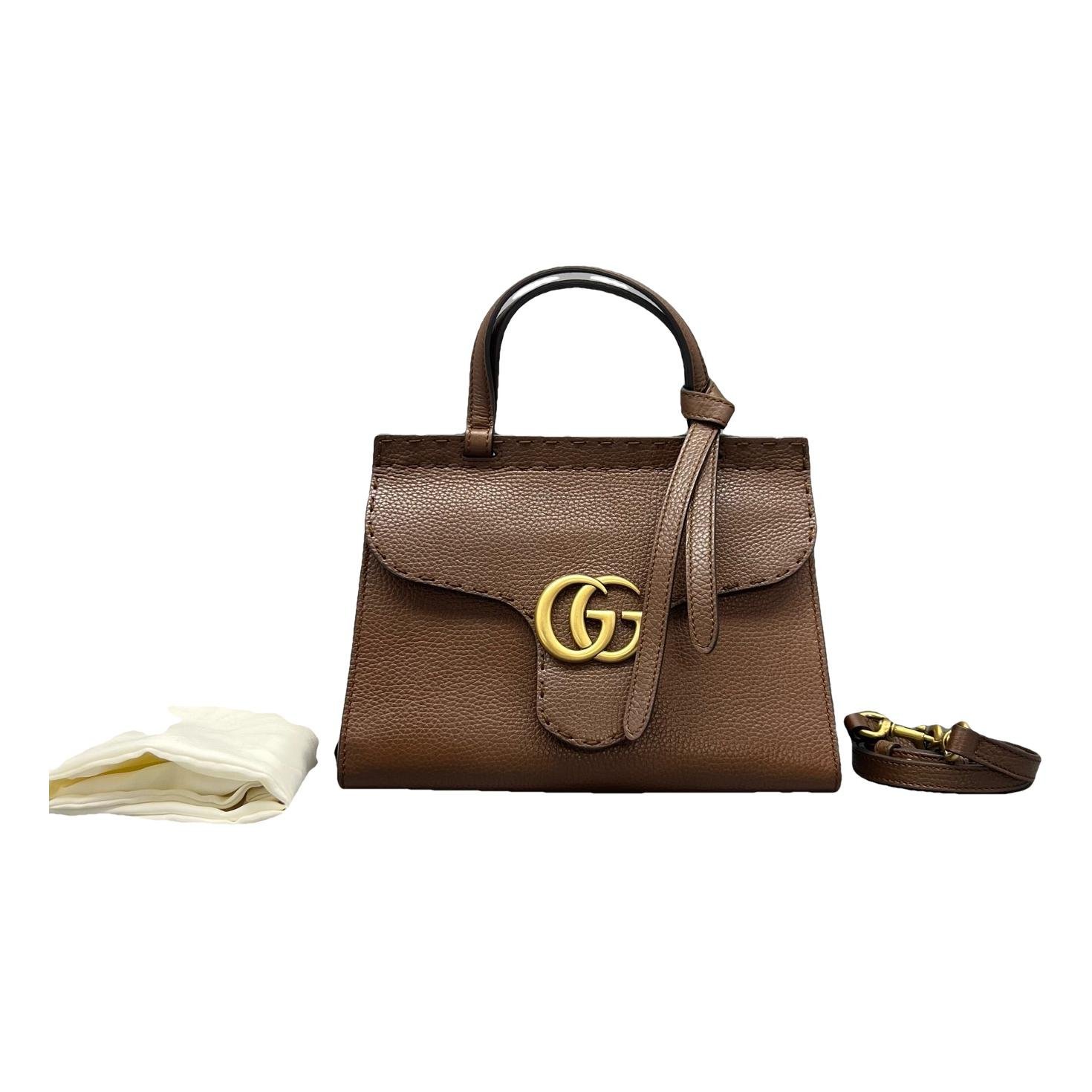 Leather handbag