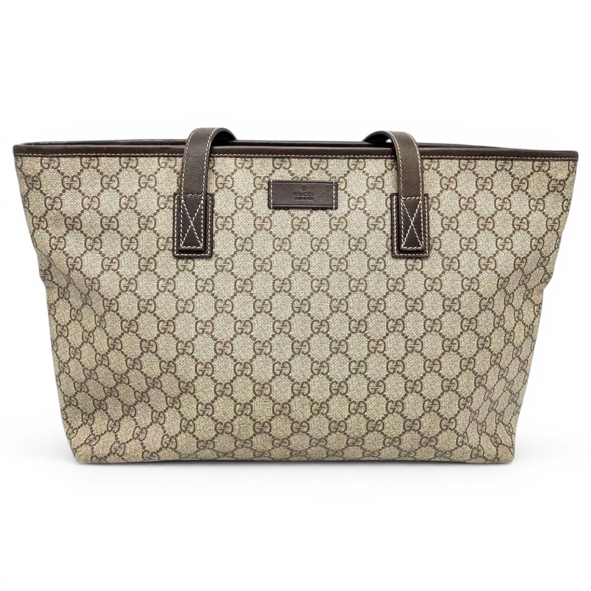 Ophidia Shopping leather tote