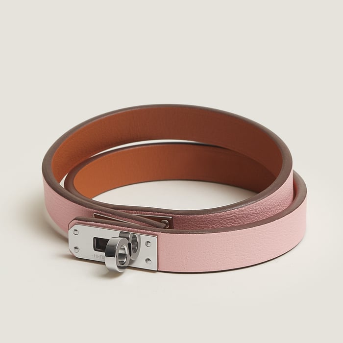 Rose Sakura Mini Kelly Double Tour Bracelet