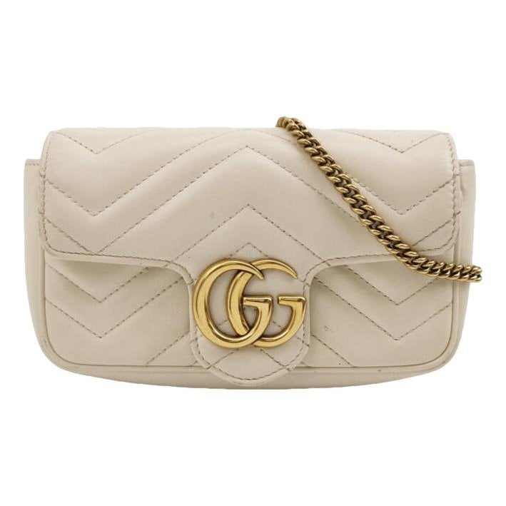 GG Marmont Flap leather handbag