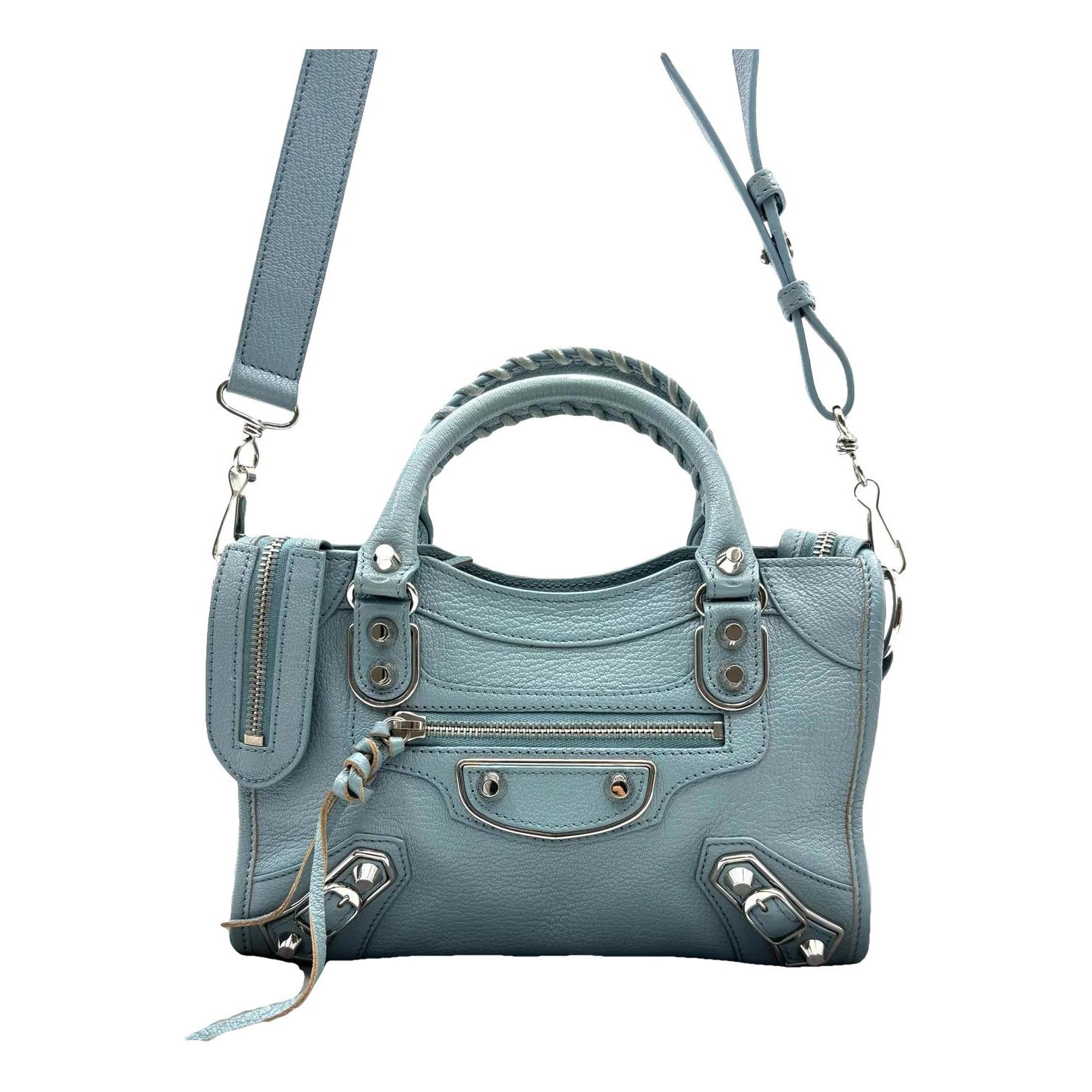 Leather crossbody bag