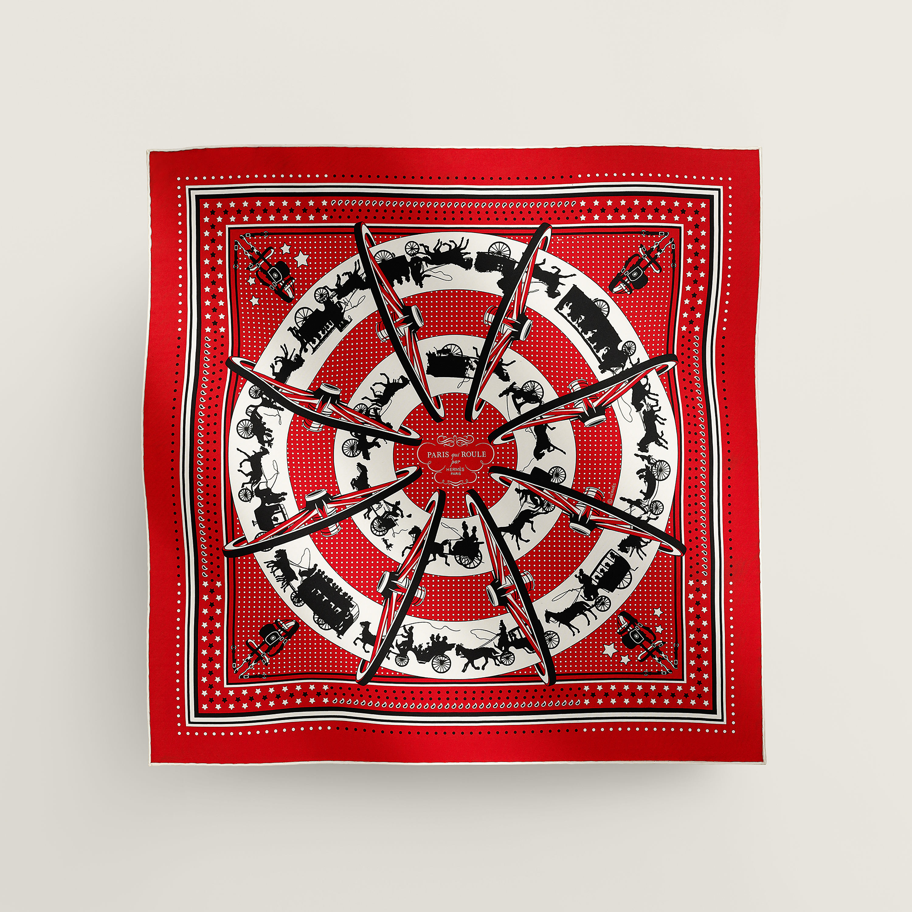 Paris Qui Roule bandana 55