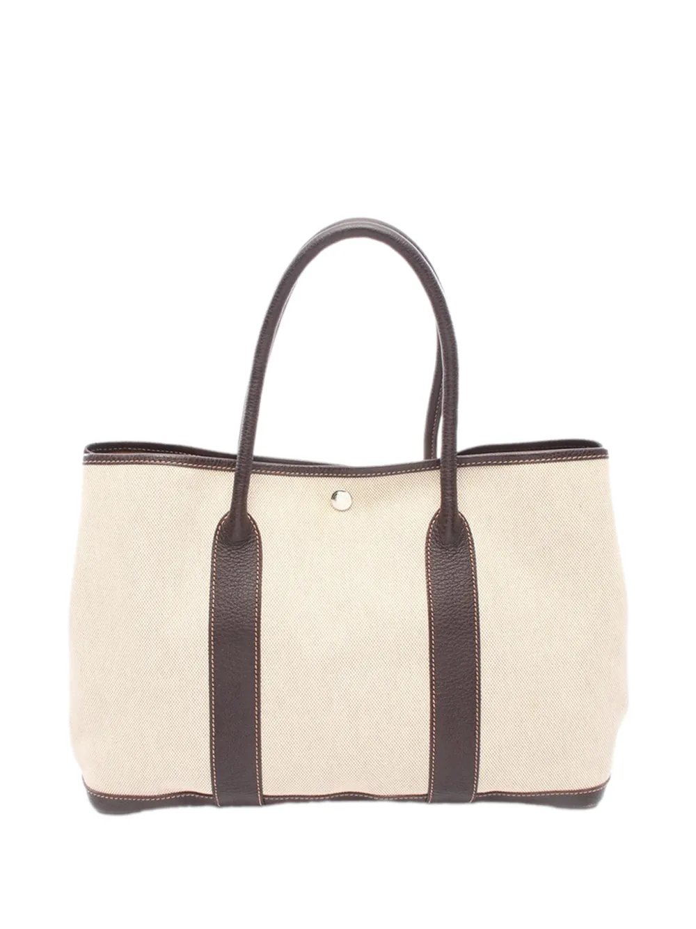 Hermes 2003 Toile and Negonda Garden Party 36 tote bag