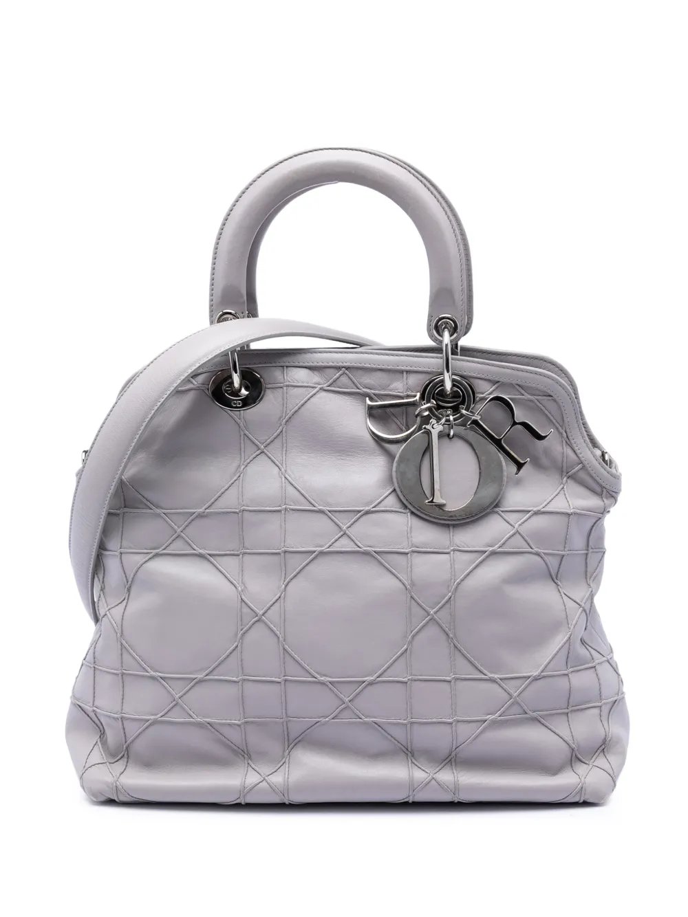 2009 Medium Lambskin Cannage Polochon Granville satchel