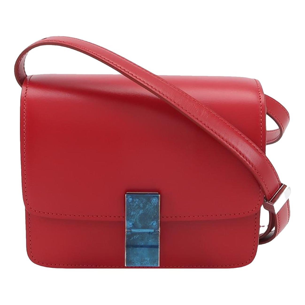 Classic leather crossbody bag