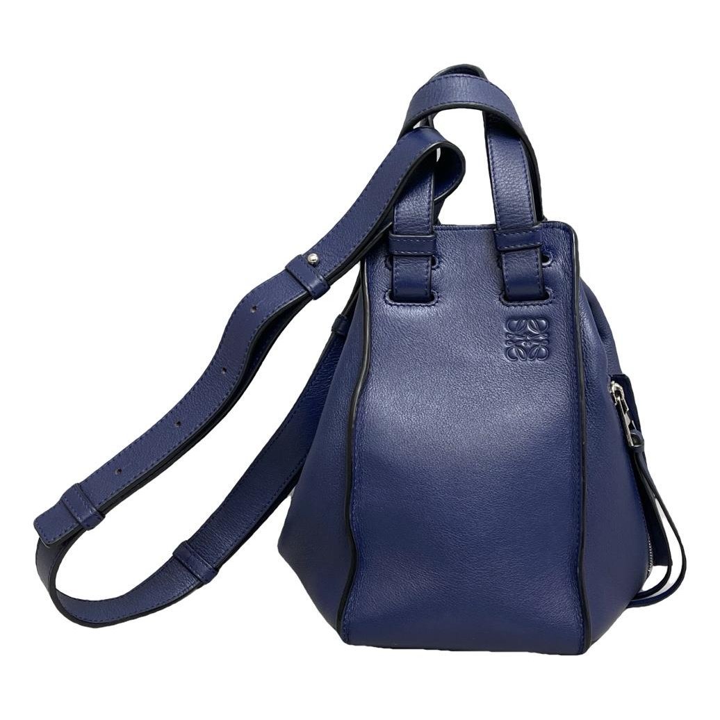 Hammock leather handbag