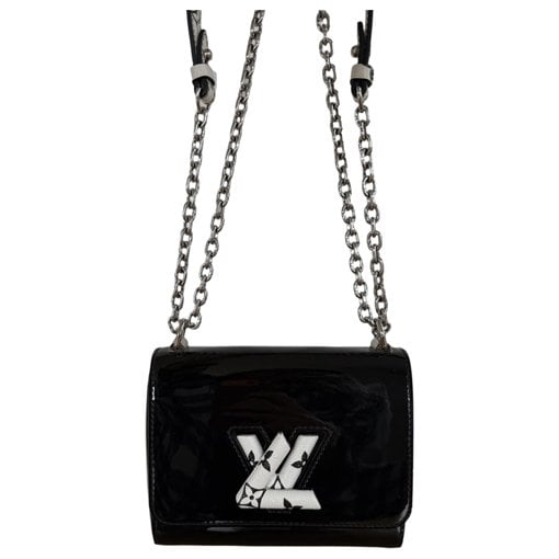 Twist leather crossbody bag