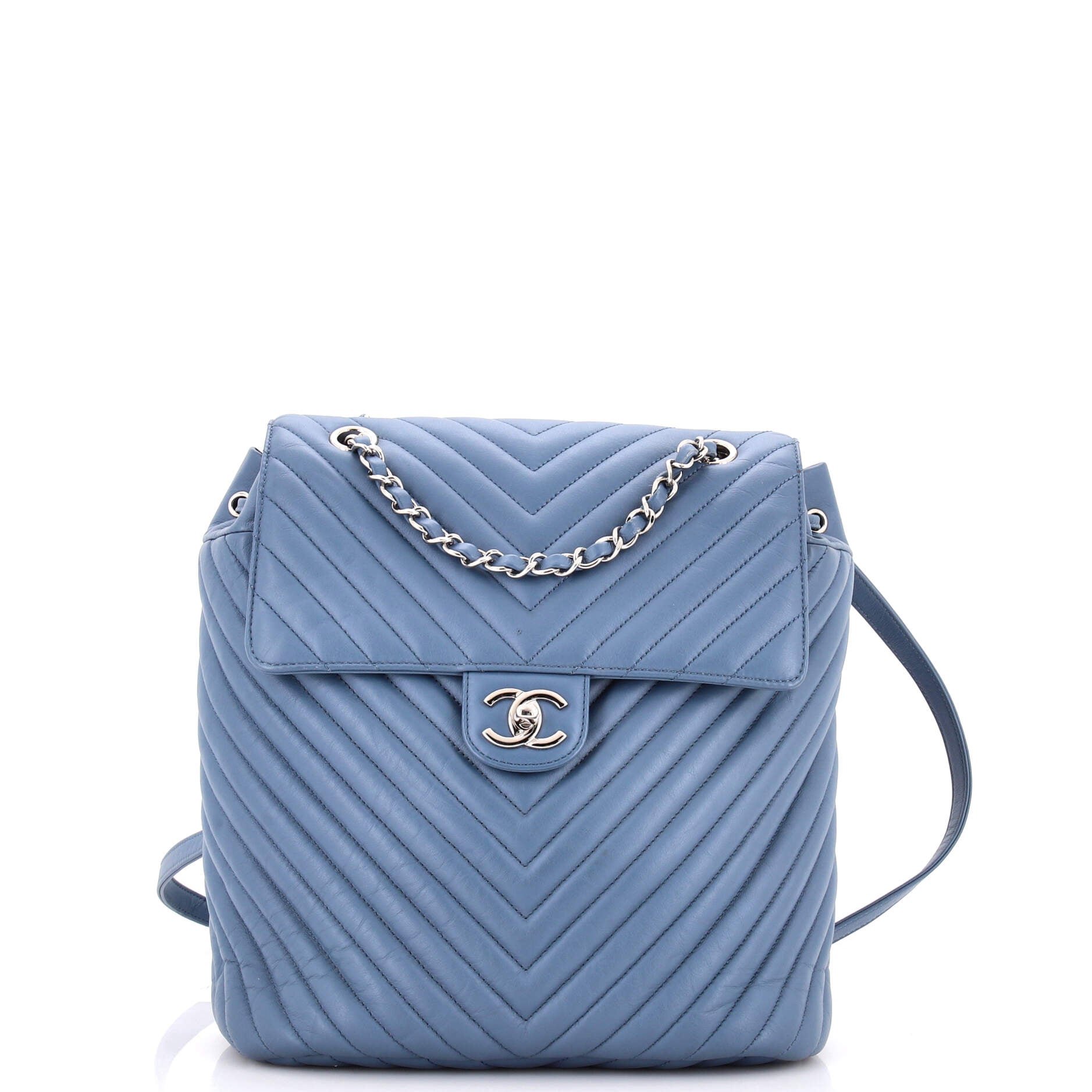 Urban Spirit Backpack Chevron Leather Large