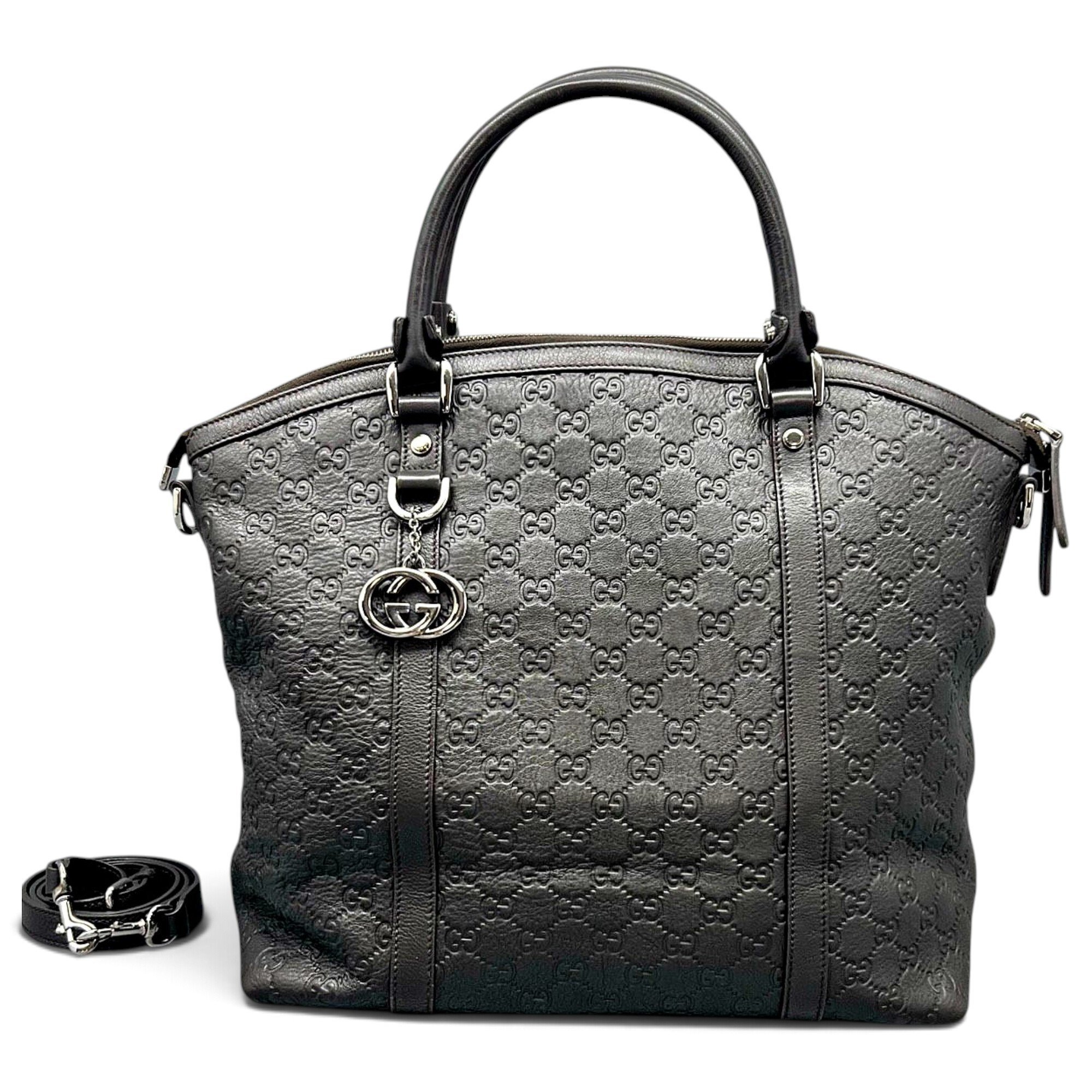 Britt leather tote