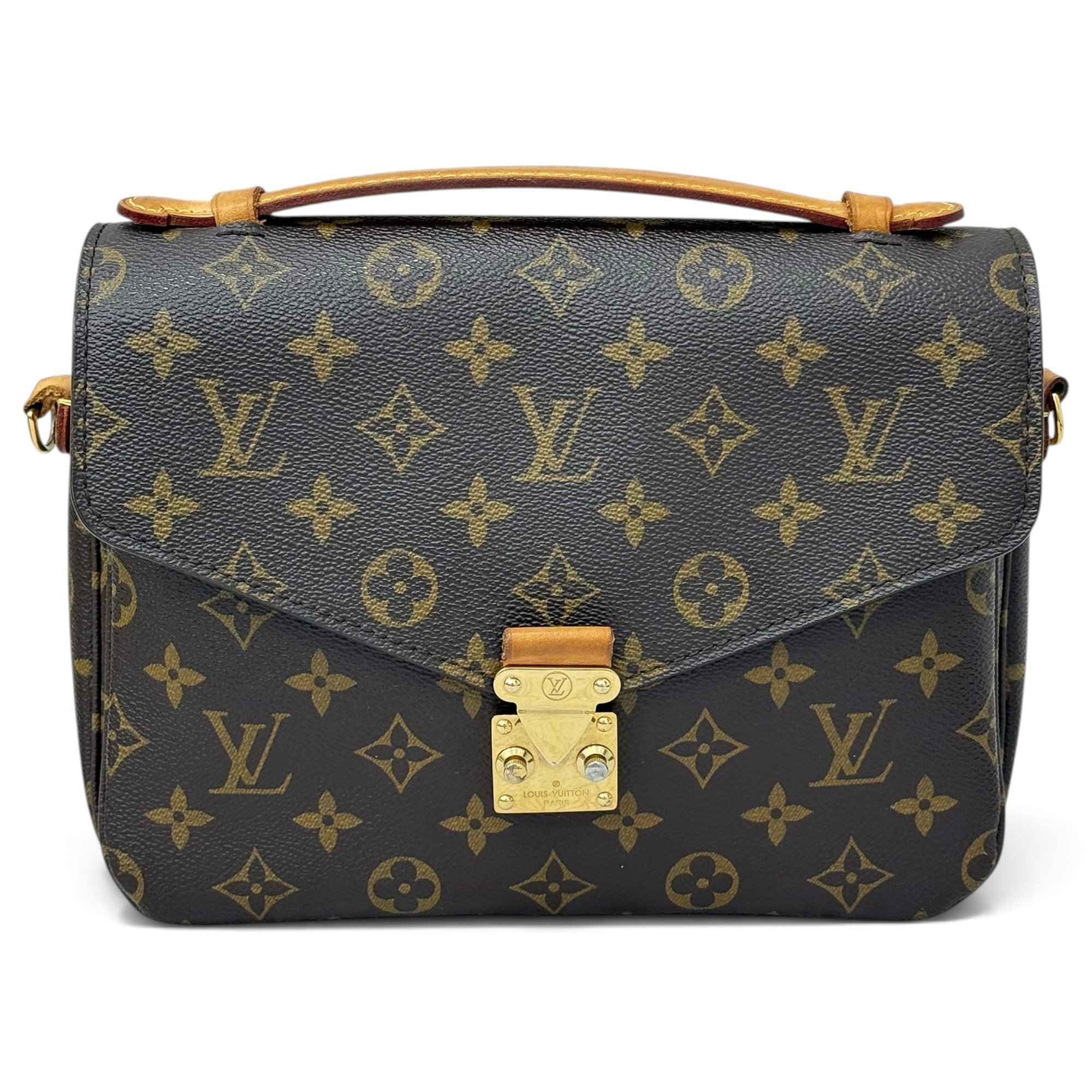 Metis leather handbag