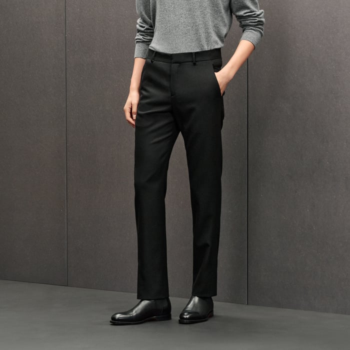 Noir Saint Germain Fitted Pants