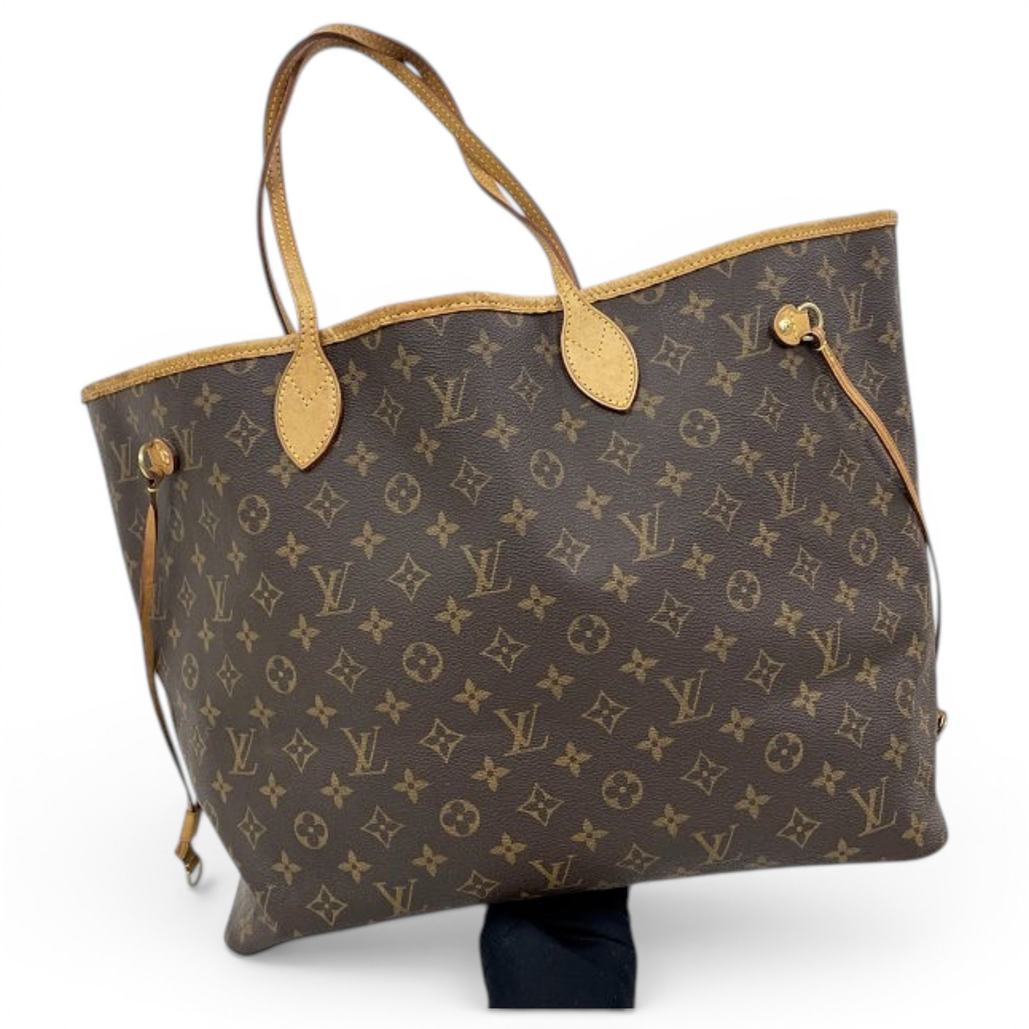 Neverfull leather tote