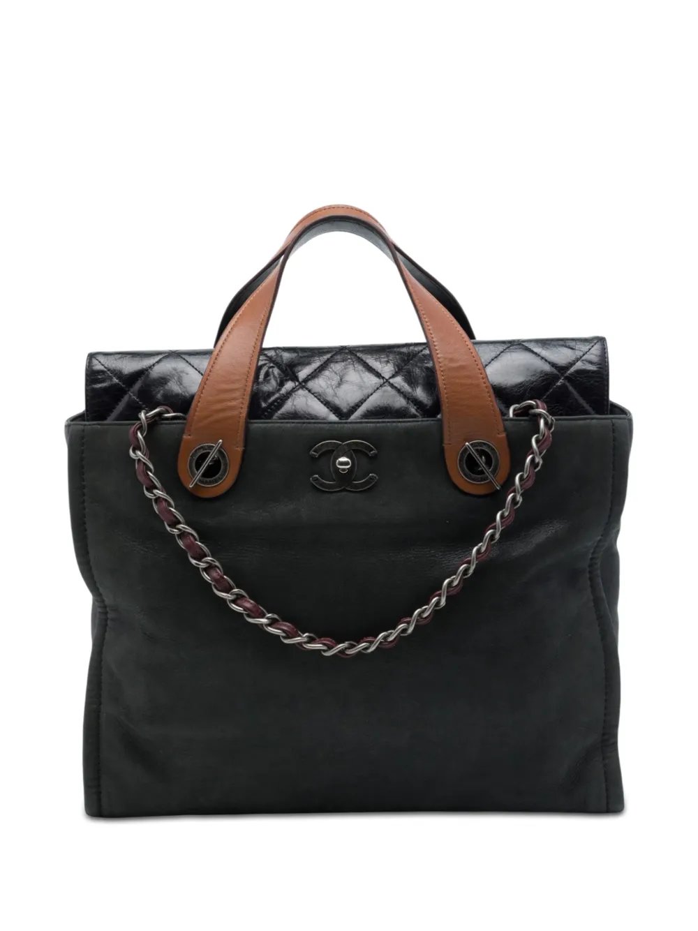 2010-2011 Iridescent Calfskin In The Mix Portobello Soft Tote satchel