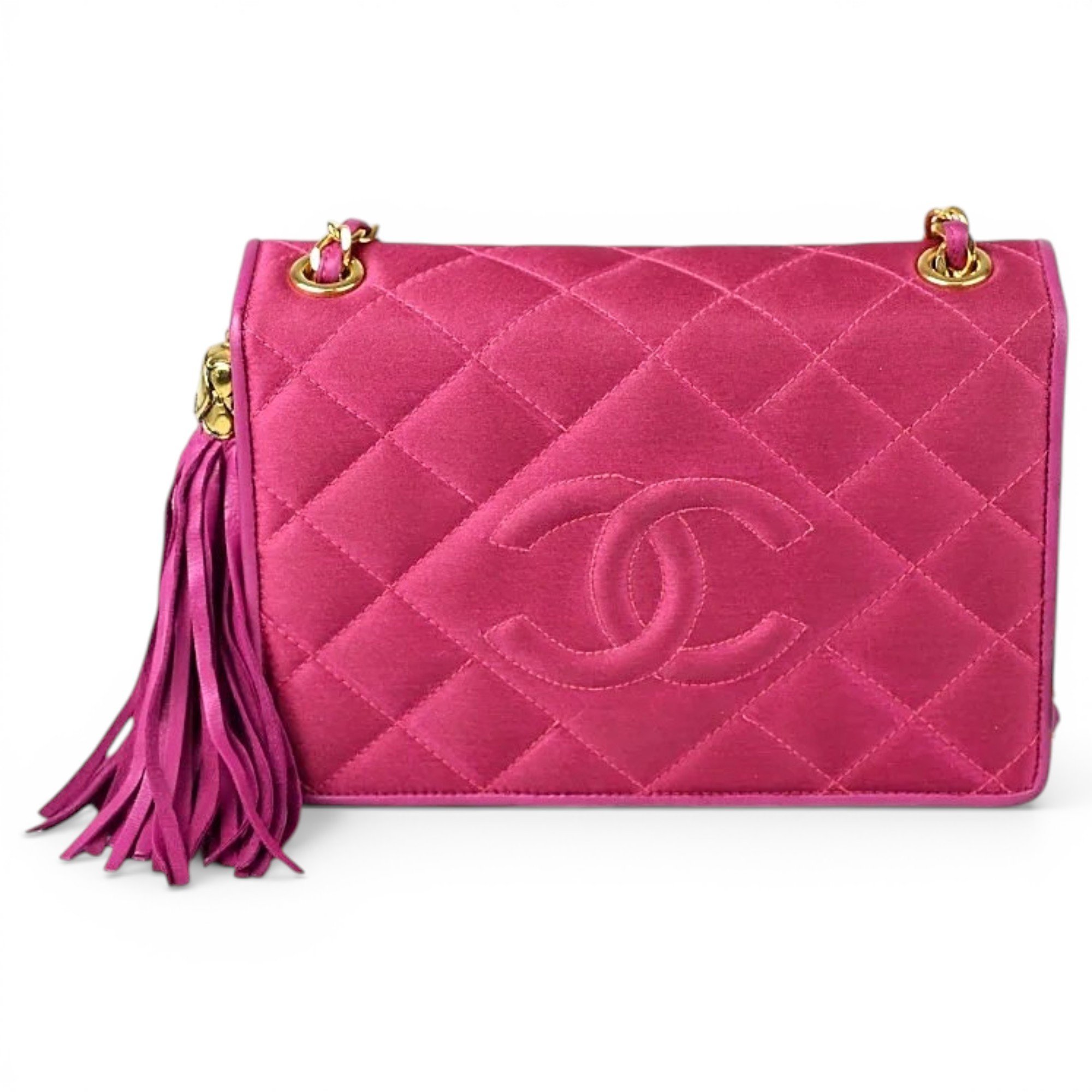 Silk crossbody bag