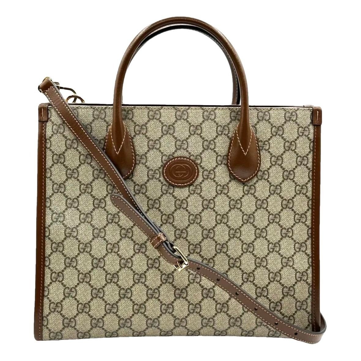 Ophidia Top Handle cloth handbag