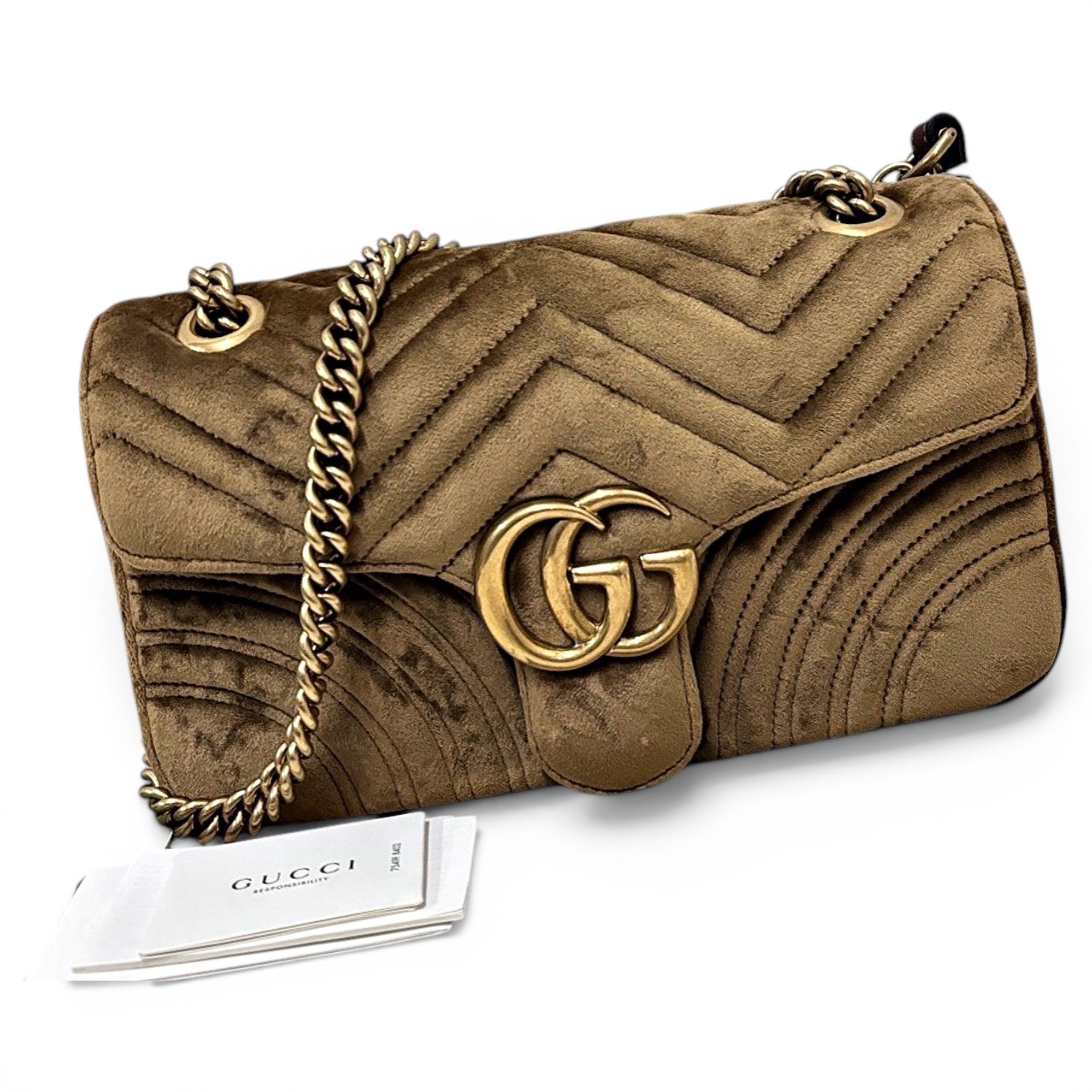 Marmont velvet handbag