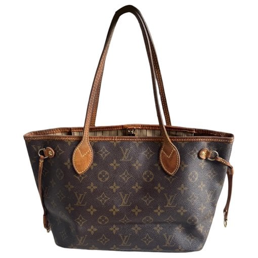 Louis Vuitton Neverfull leather tote