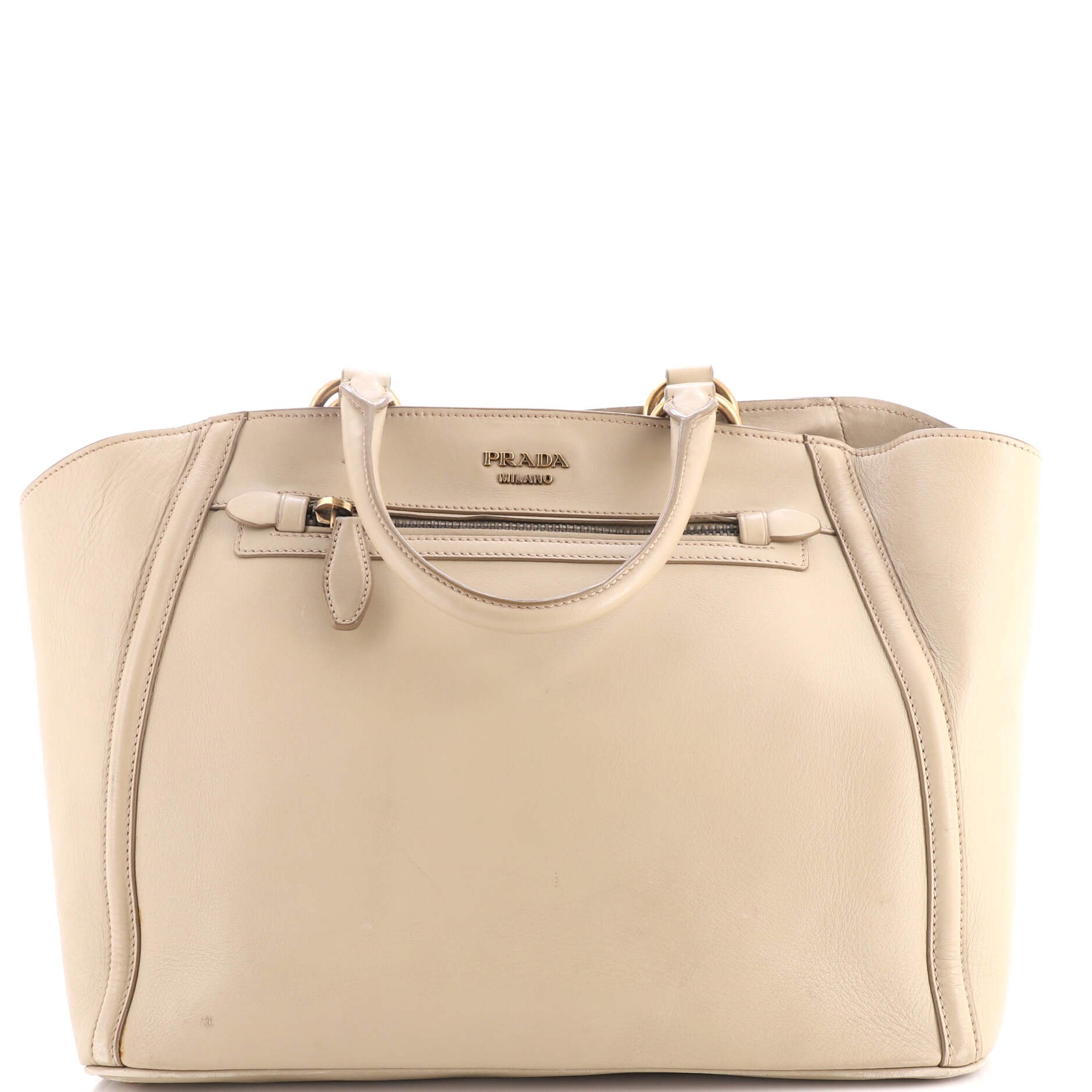 Front Pocket Tote City Calfskin Large