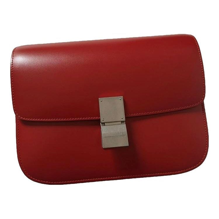 Classic leather crossbody bag