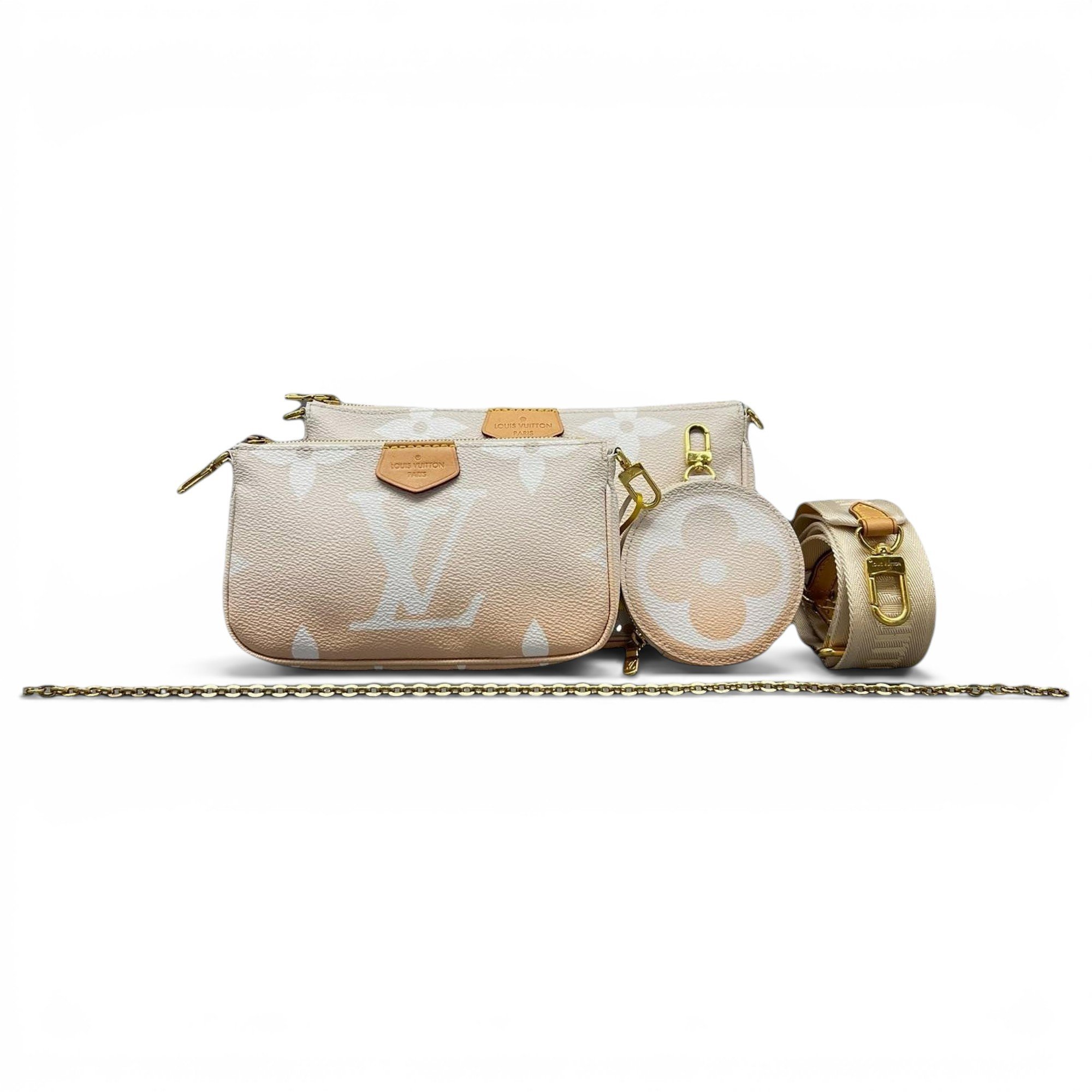 Multi Pochette Accessoires leather handbag