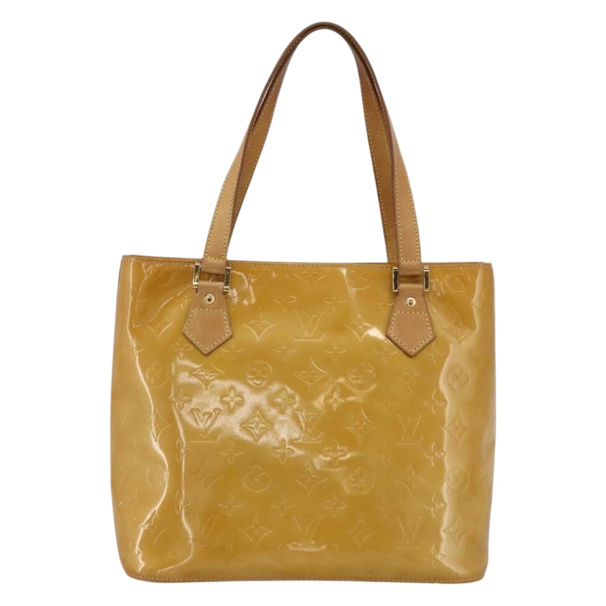 Houston patent leather handbag