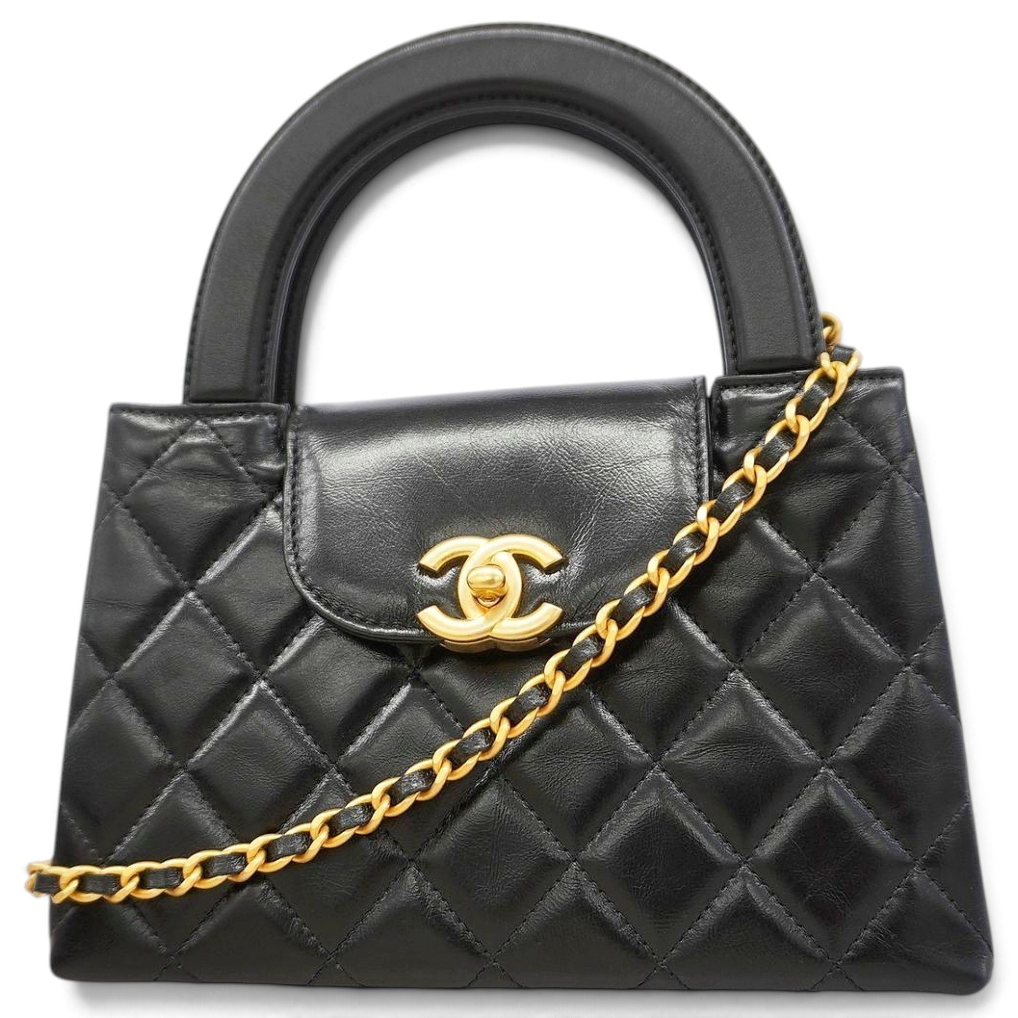 Mini Shopping pony-style calfskin handbag