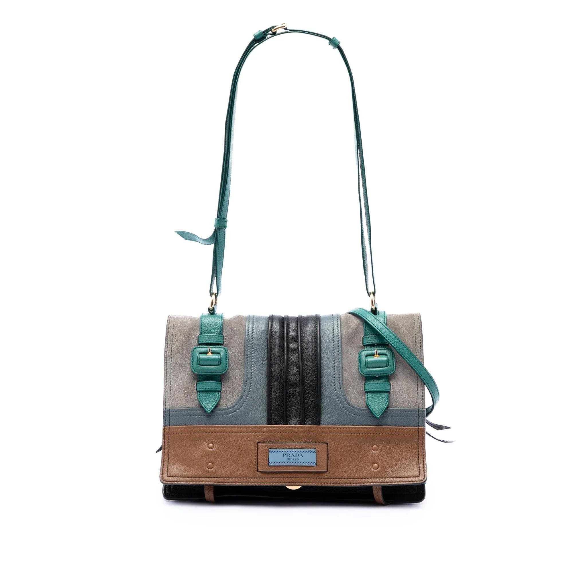 Etiquette pony-style calfskin handbag