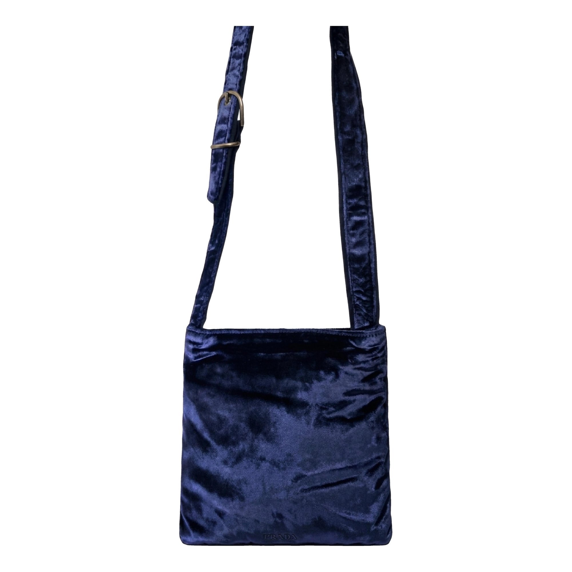 Velvet crossbody bag