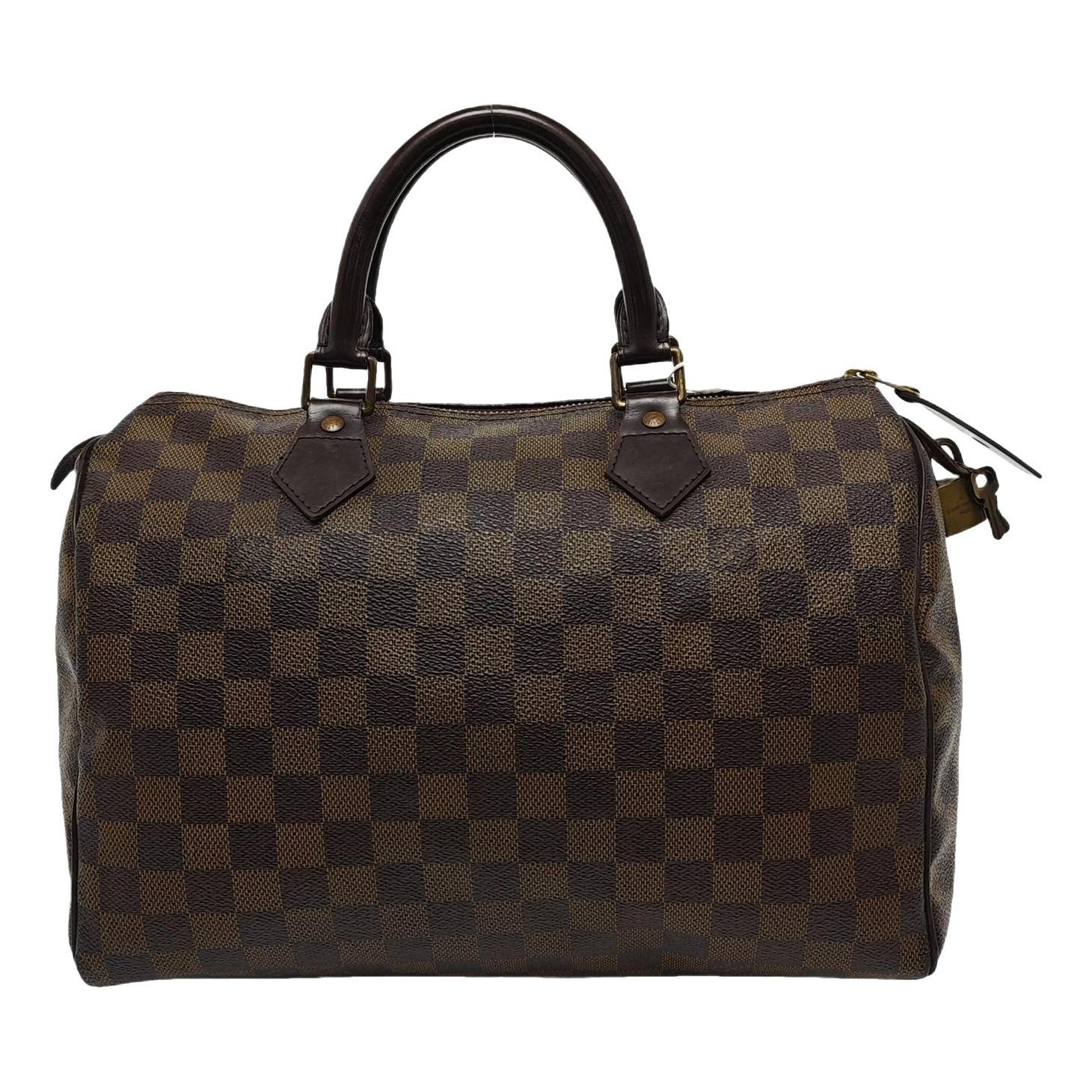 Nano Speedy / Mini HL leather handbag