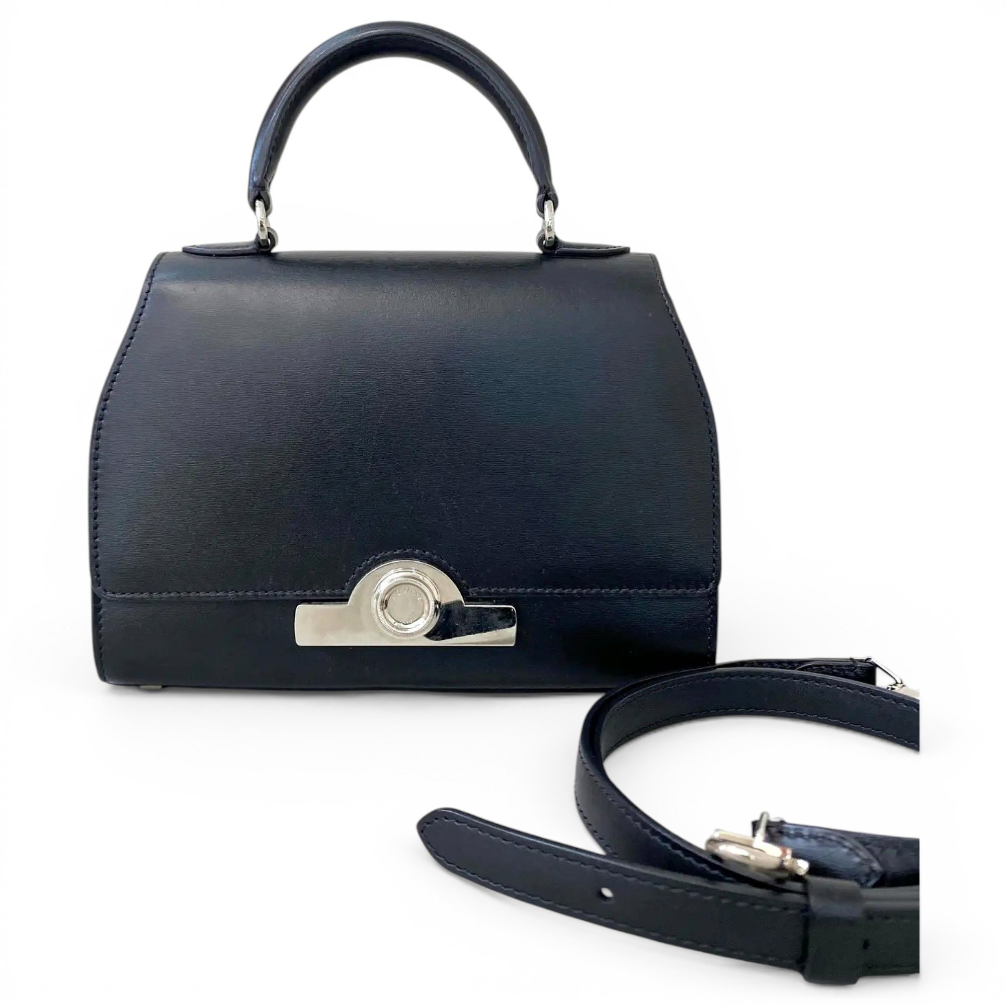 Leather crossbody bag