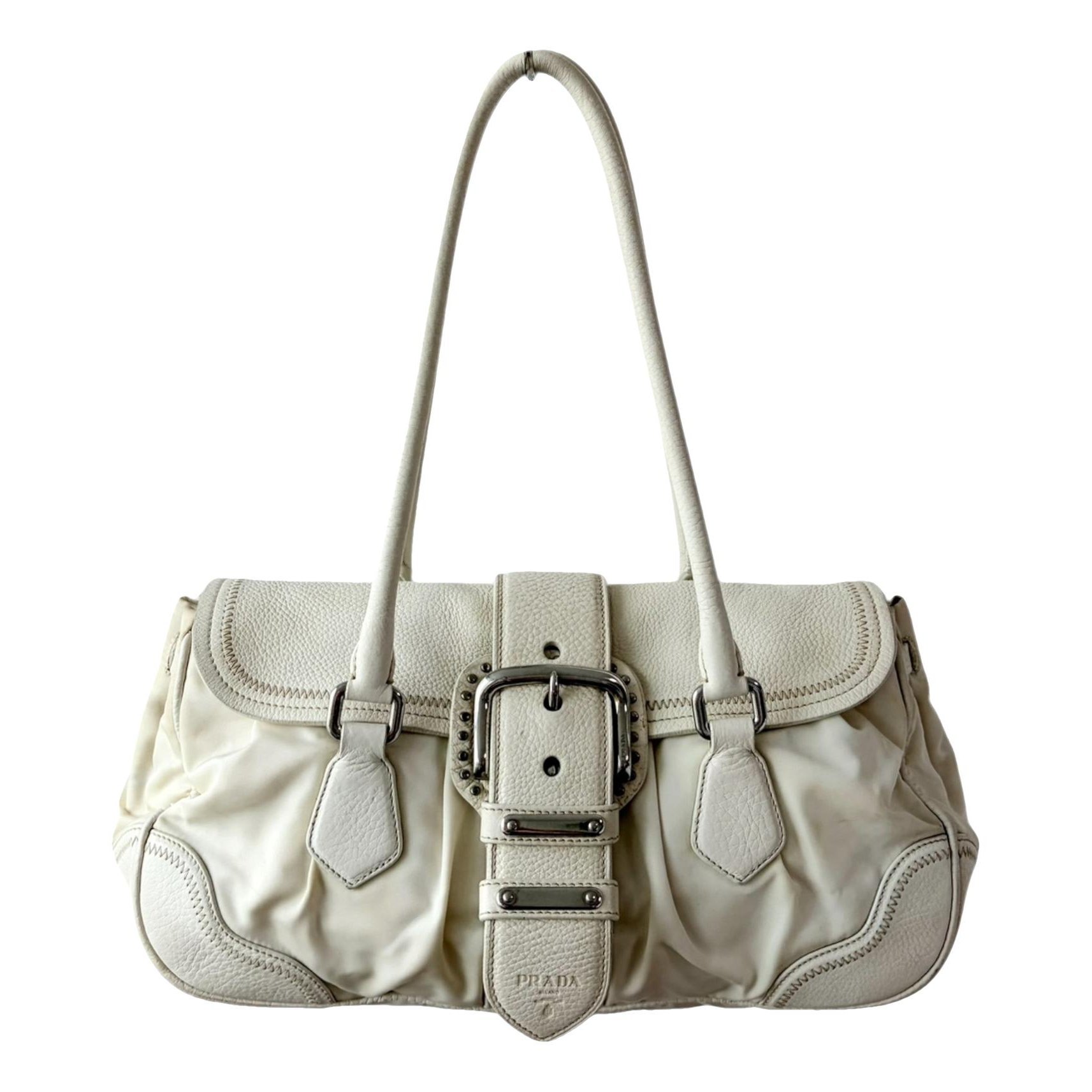 Moon leather handbag