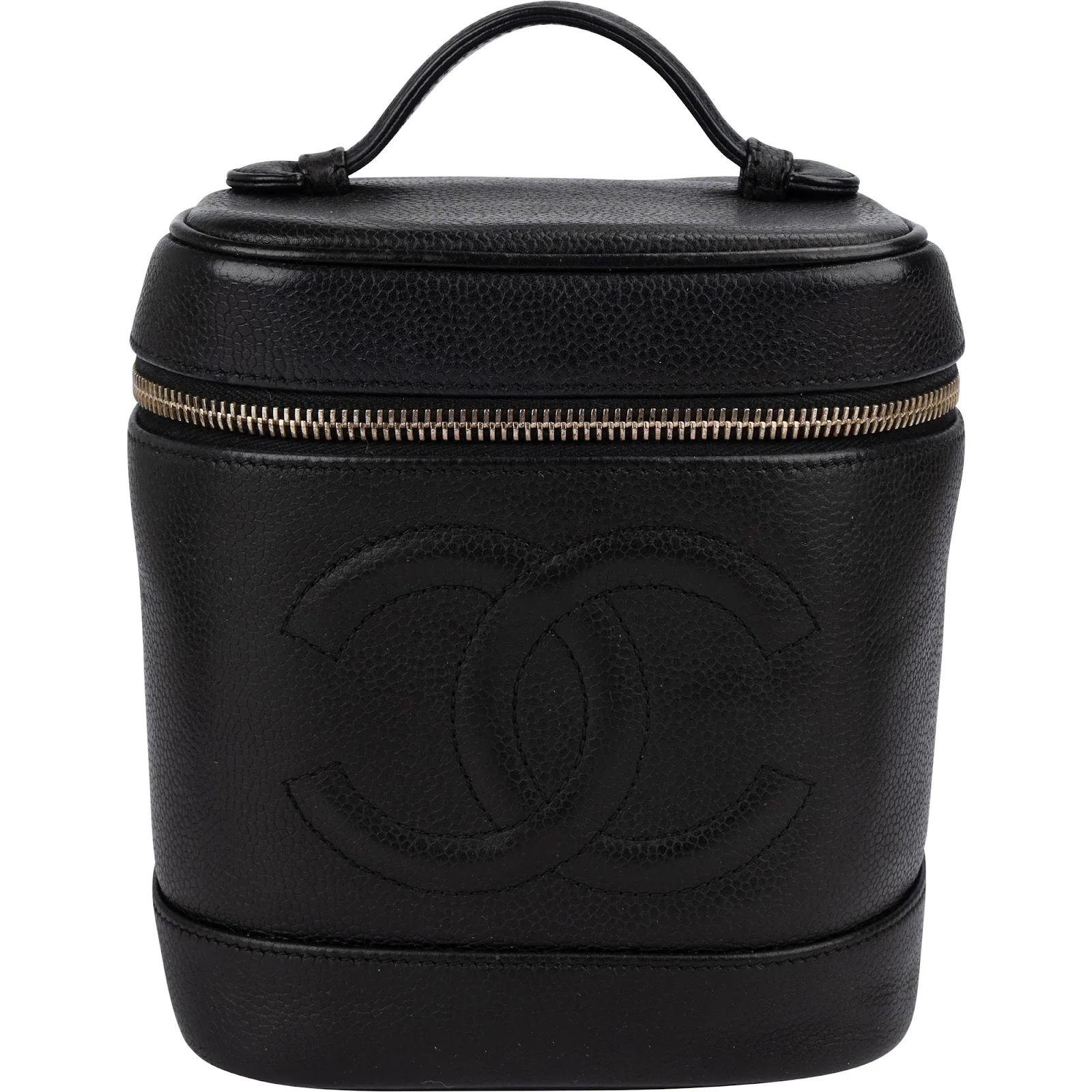 Trendy CC Vanity leather handbag