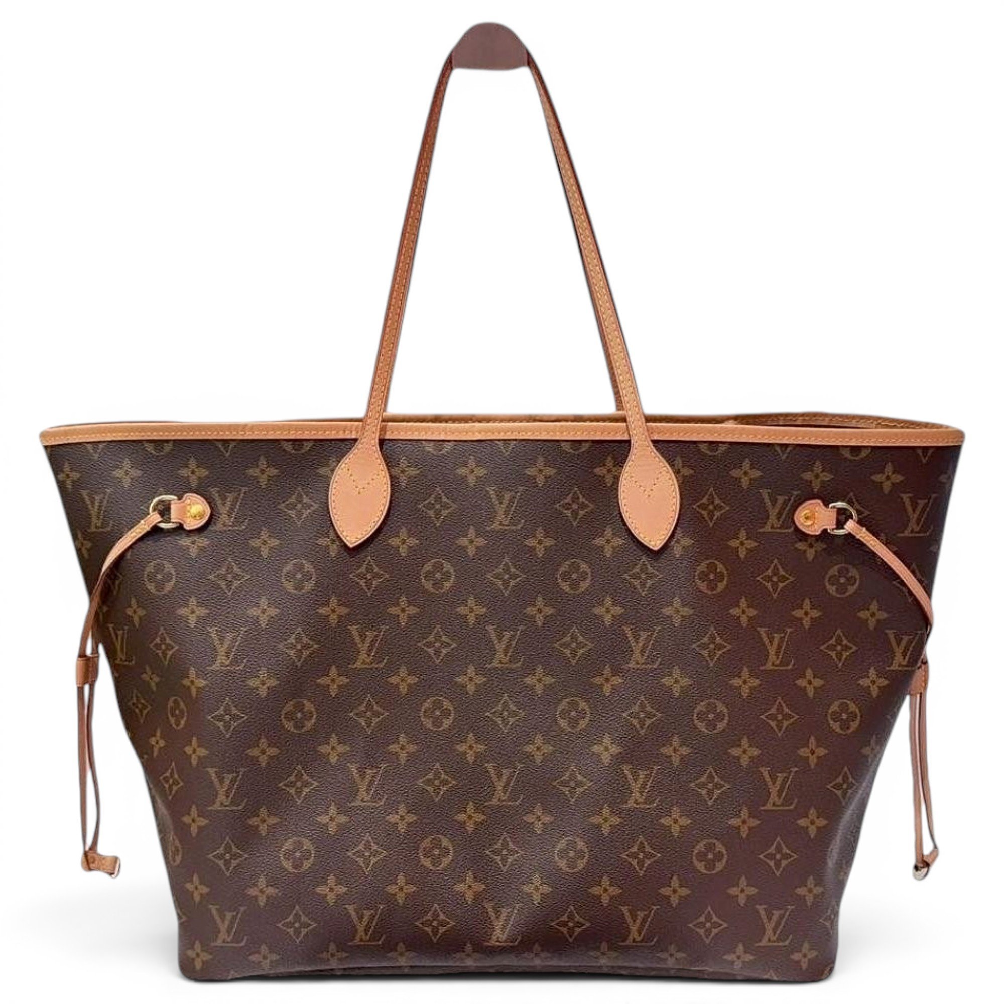 Neverfull leather tote