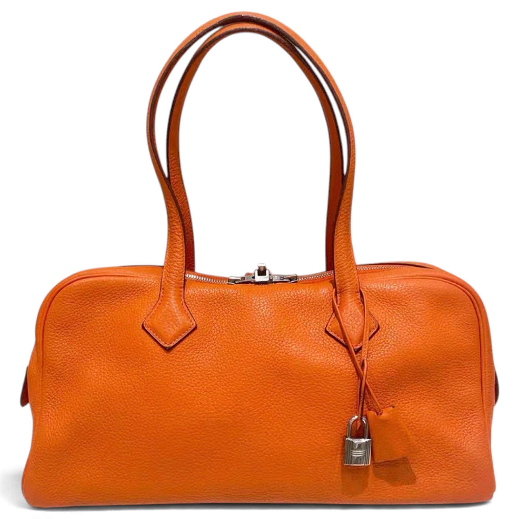 Victoria leather handbag