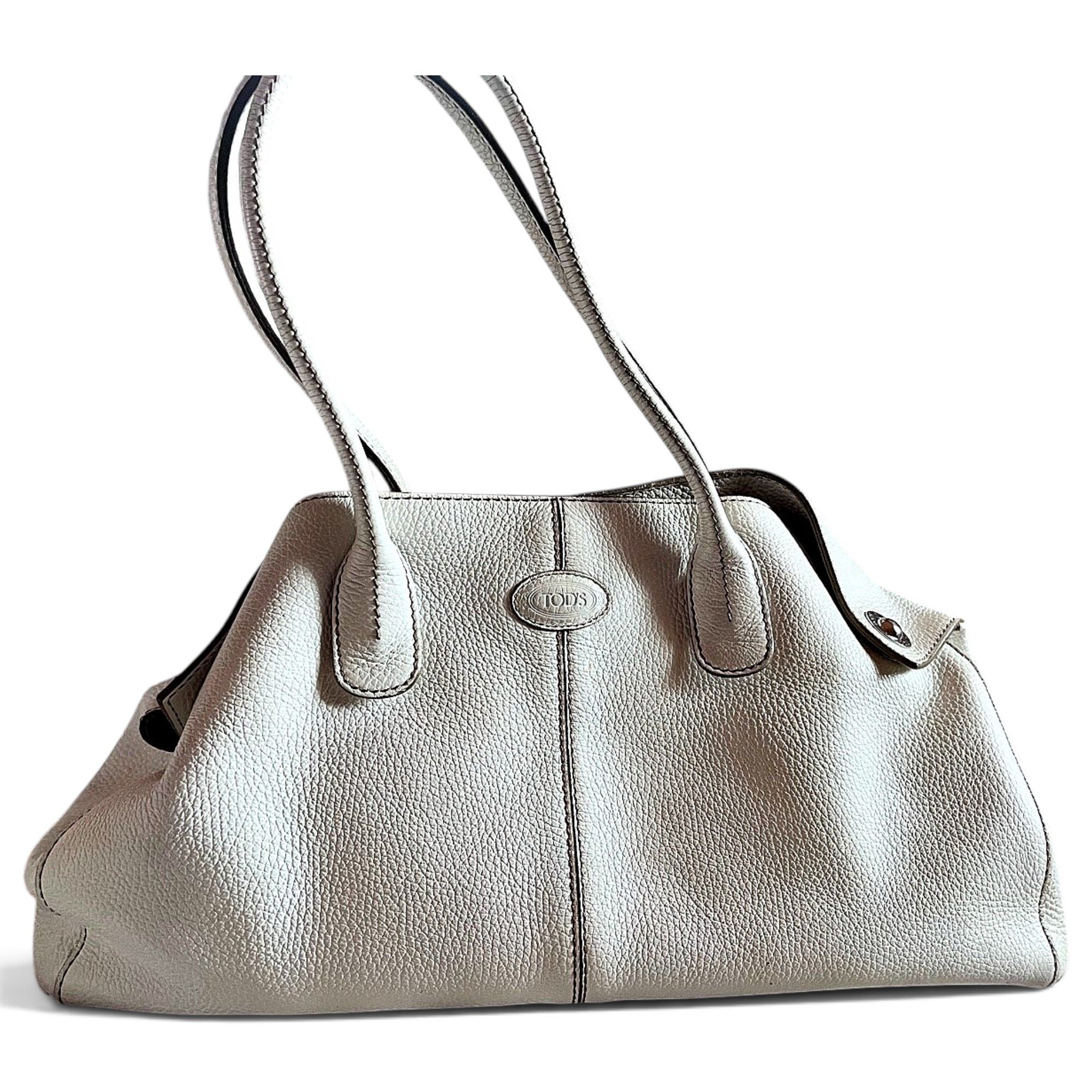 D Bag leather handbag